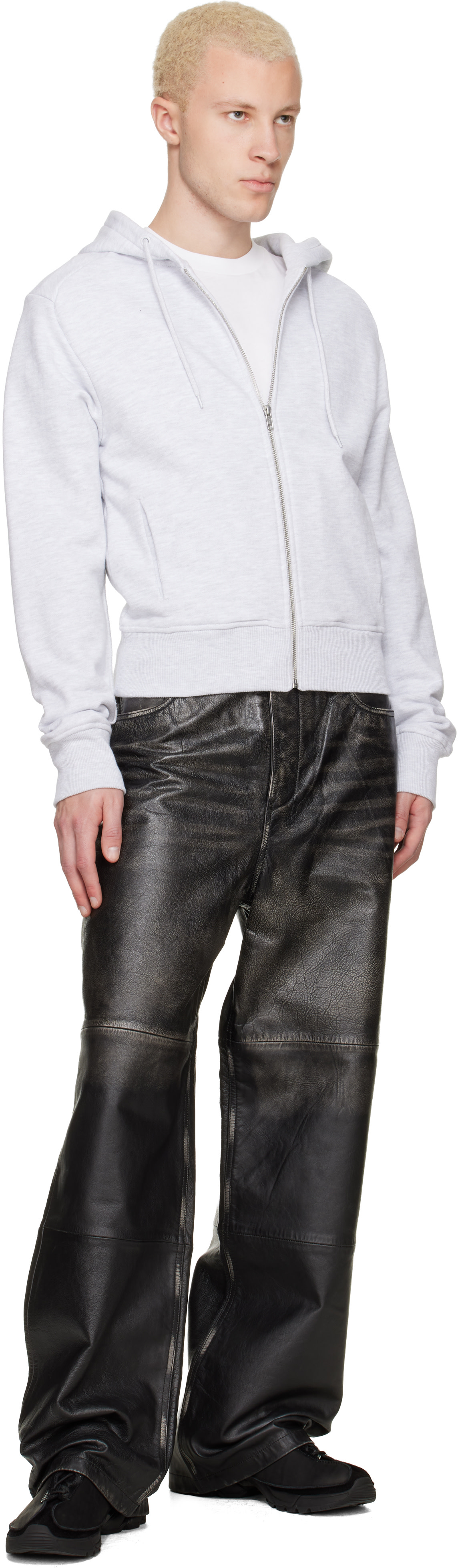 Ksubi - Black Blackjack MAXX Leather Pants