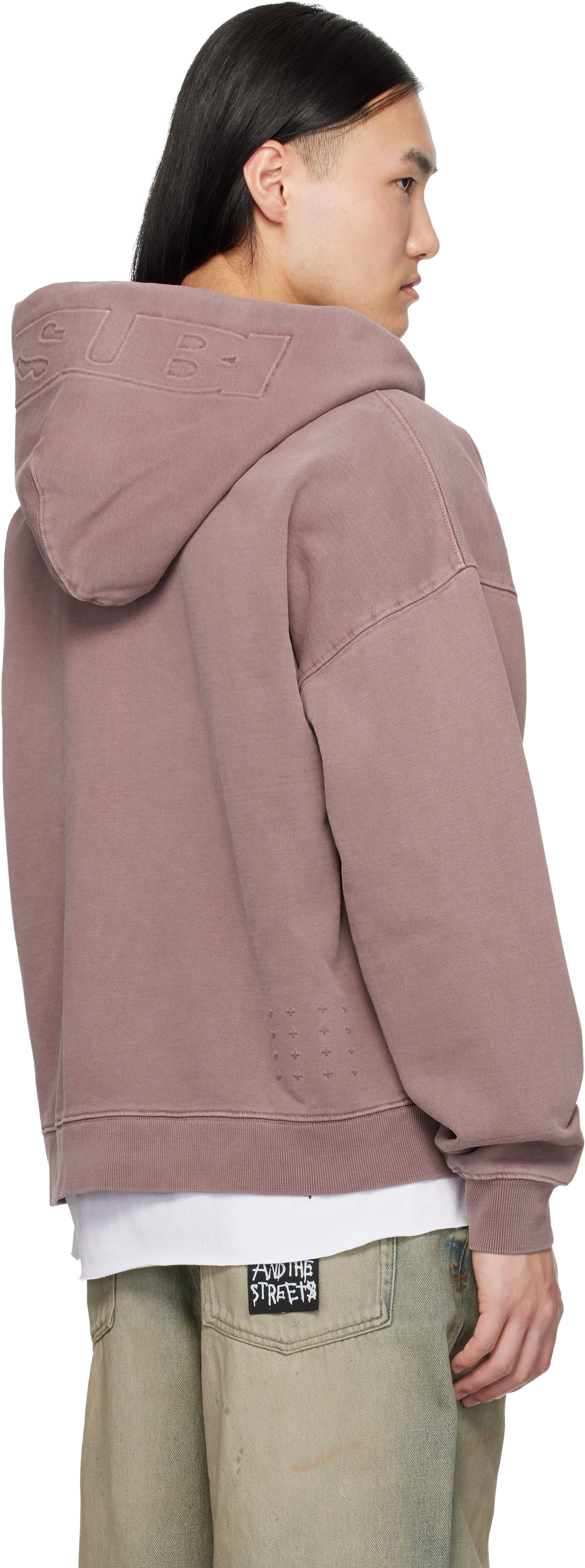 Ksubi - Pull à capuche Intruder Ekcess mauve