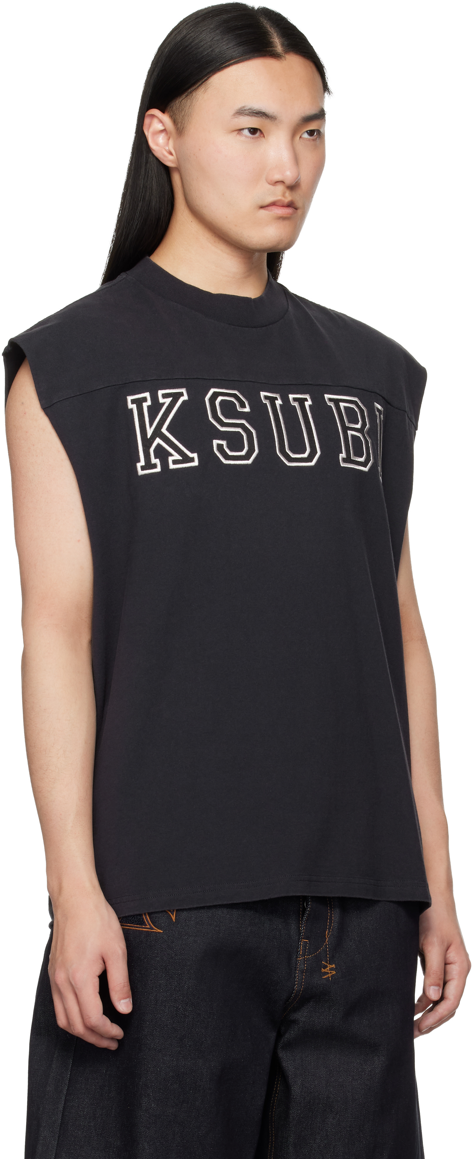 Ksubi - Débardeur Touchdown Ekcess noir