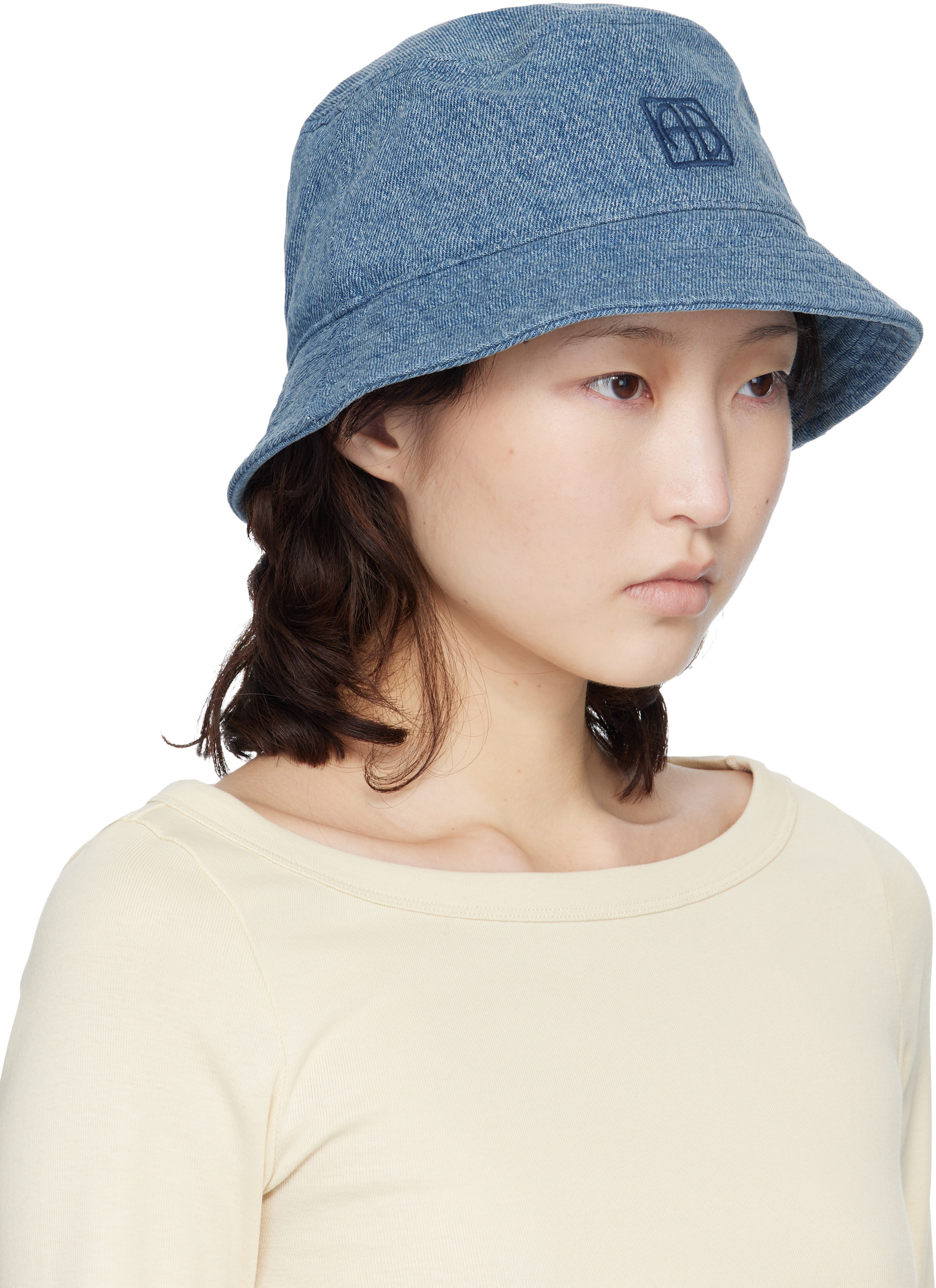 ANINE BING - Chapeau bob Nicks bleu
