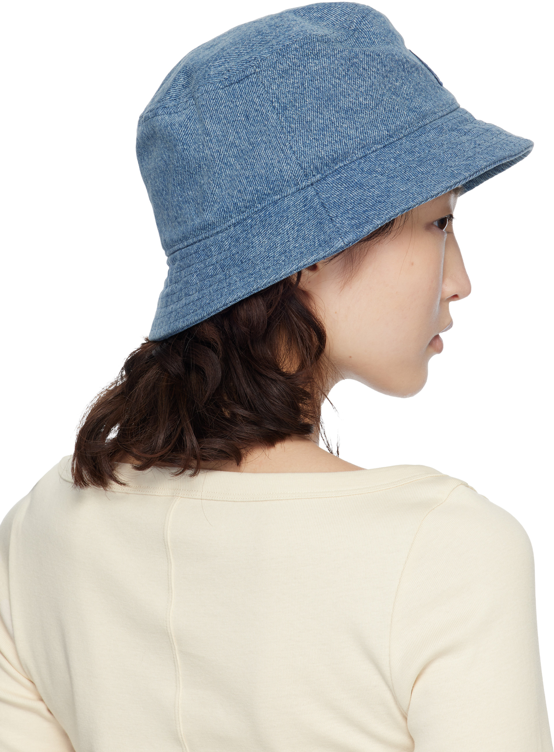 ANINE BING - Chapeau bob Nicks bleu