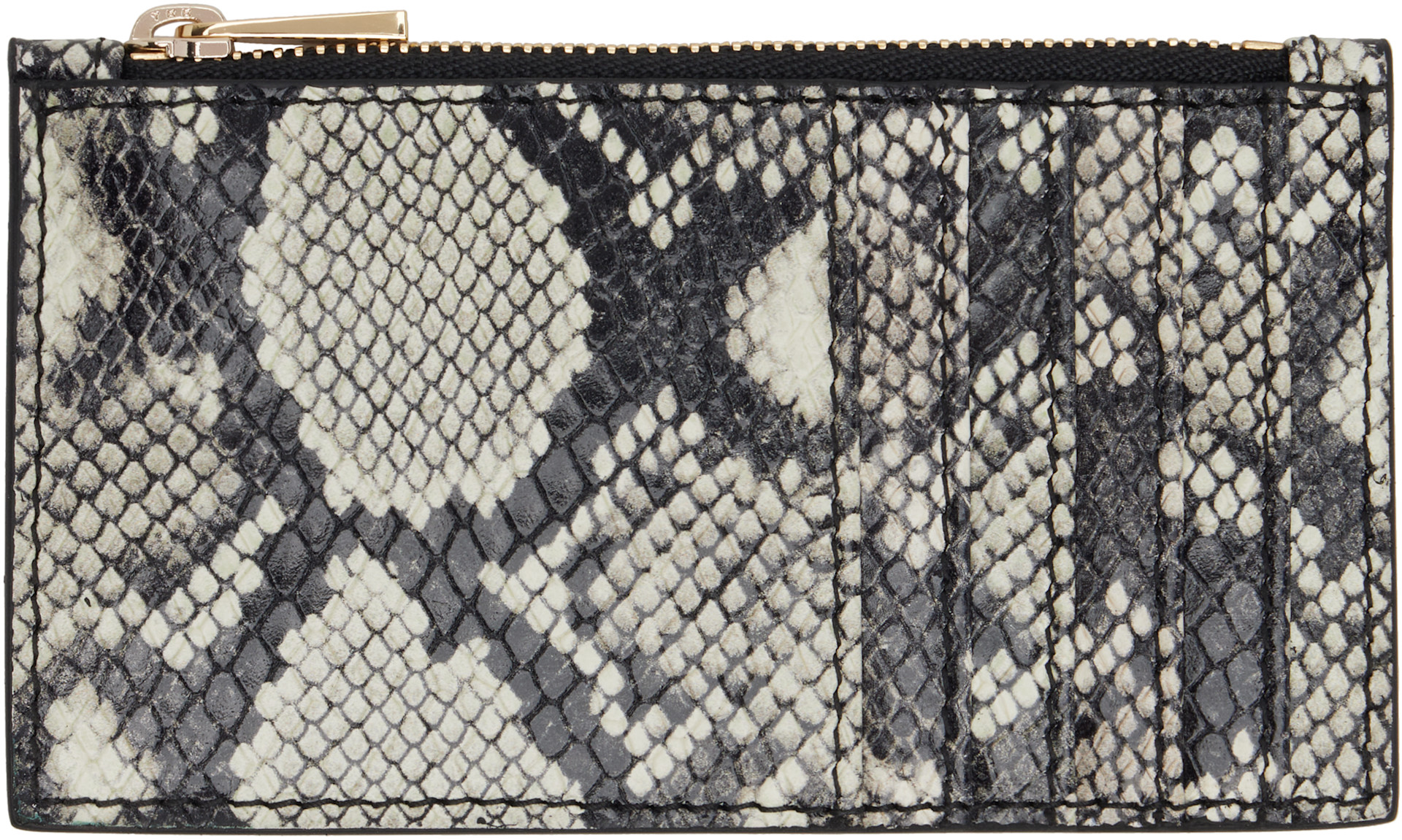 ANINE BING - Black & White Lucy Card Holder