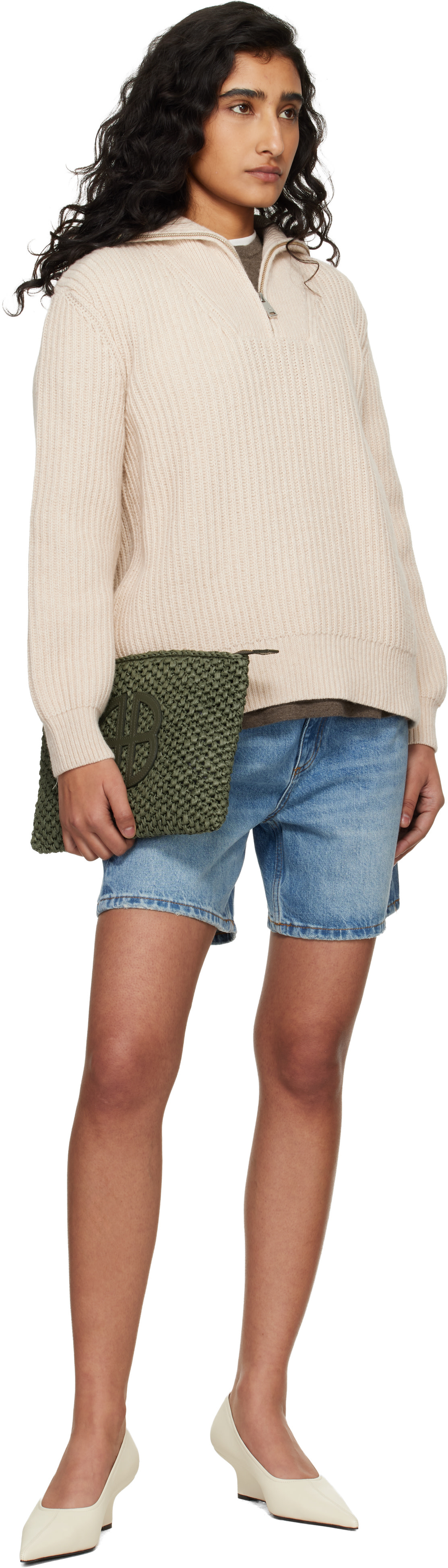 ANINE BING - Pochette Rio verte