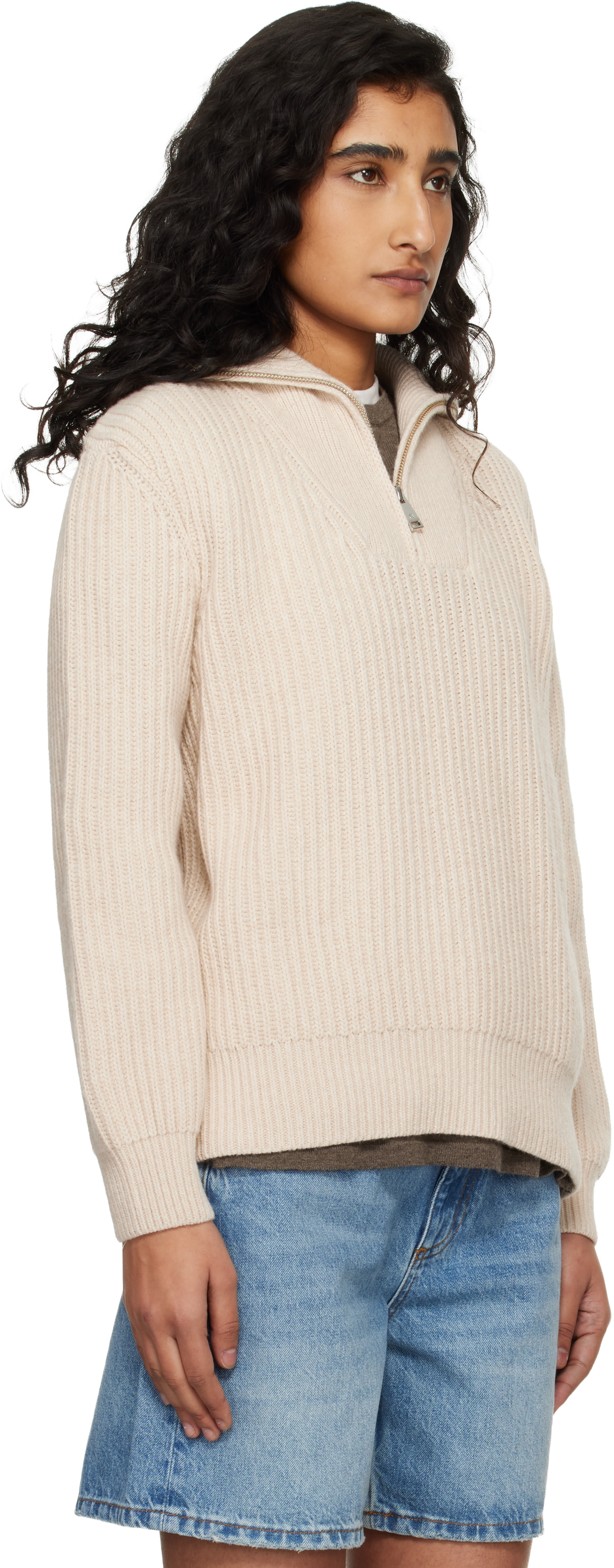 ANINE BING - Pull Sammy beige