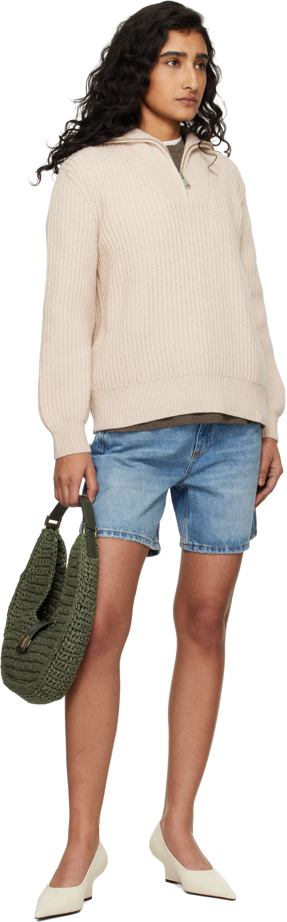 ANINE BING - Pull Sammy beige