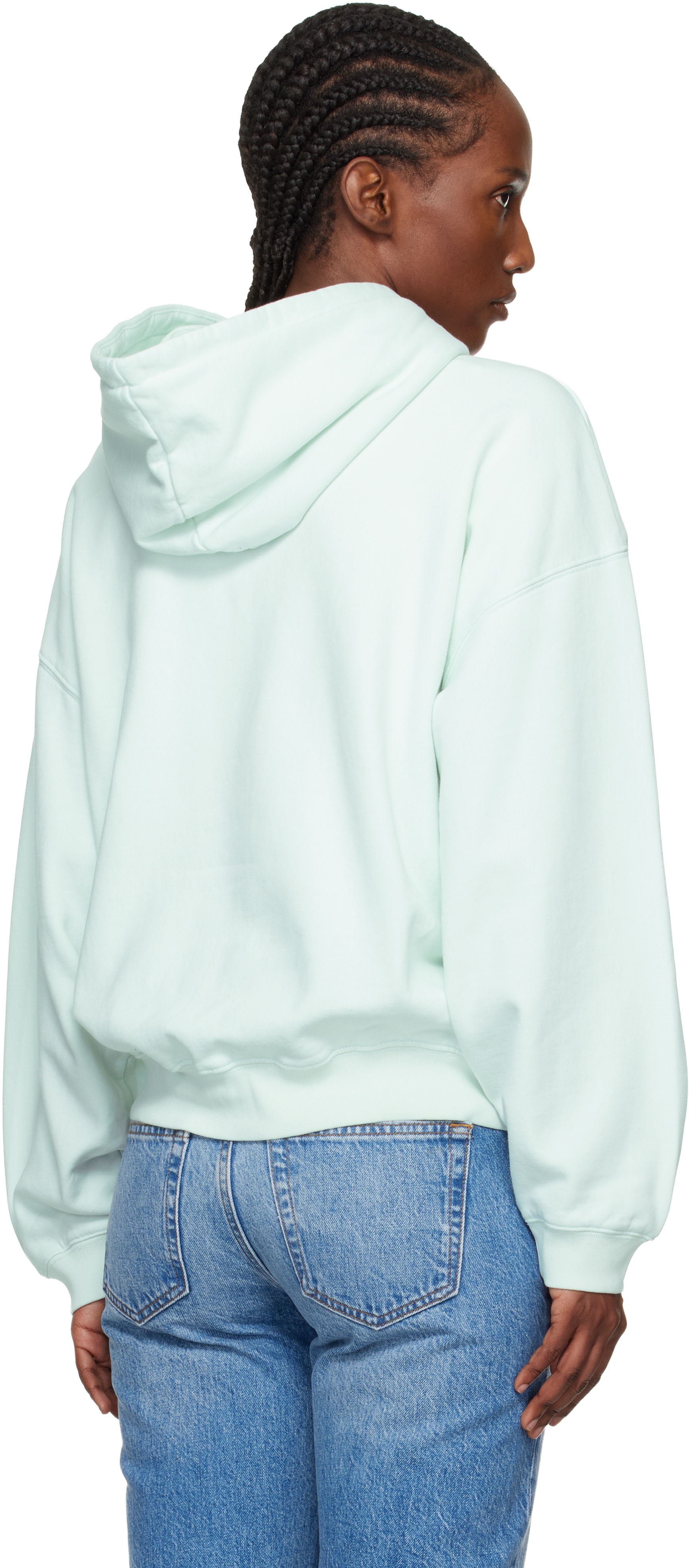 ANINE BING - Pull à capuche Harvey vert