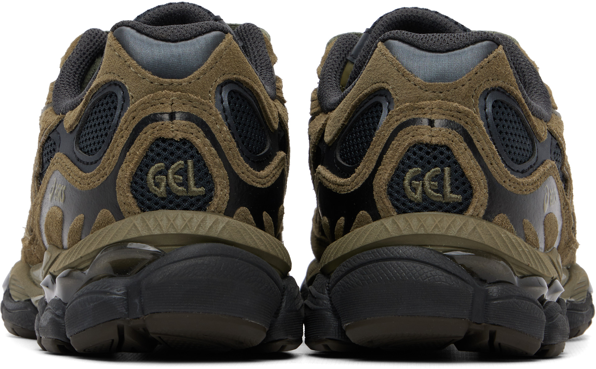 ASICS - Baskets GEL-NYC kaki et gris