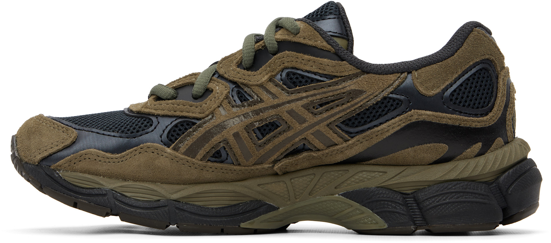 ASICS - Baskets GEL-NYC kaki et gris