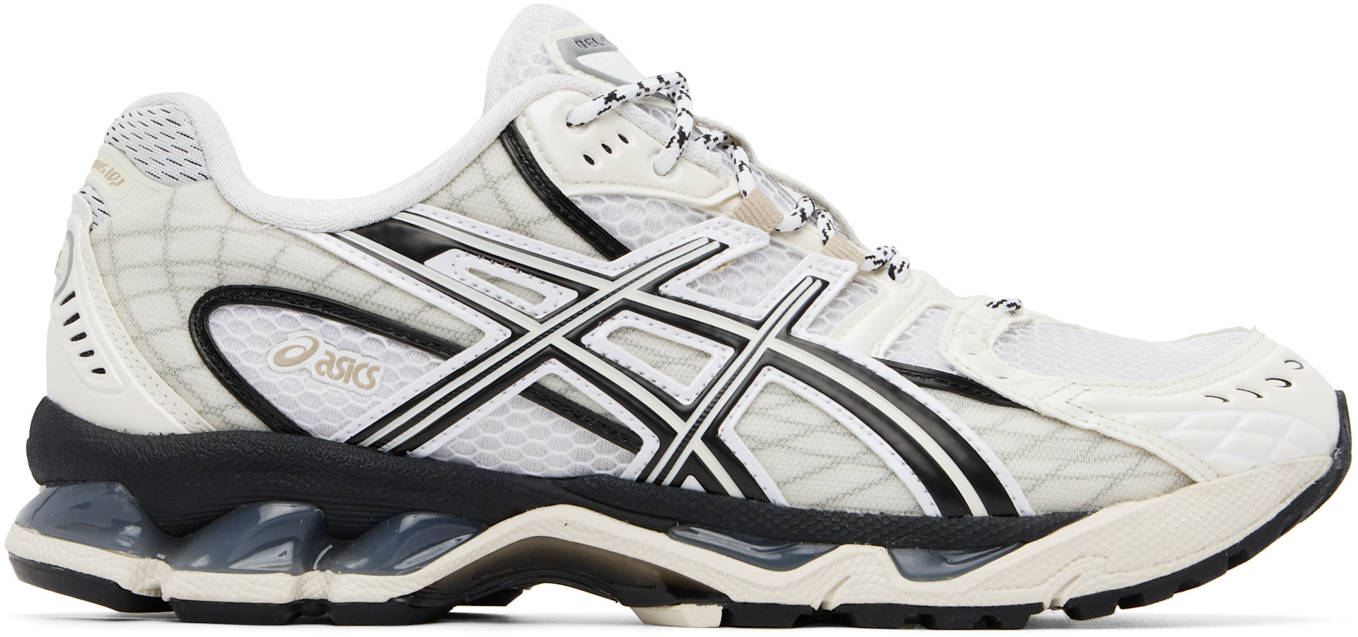 ASICS: Off-White & Navy Gel-Nimbus 10.1 Sneakers | SSENSE