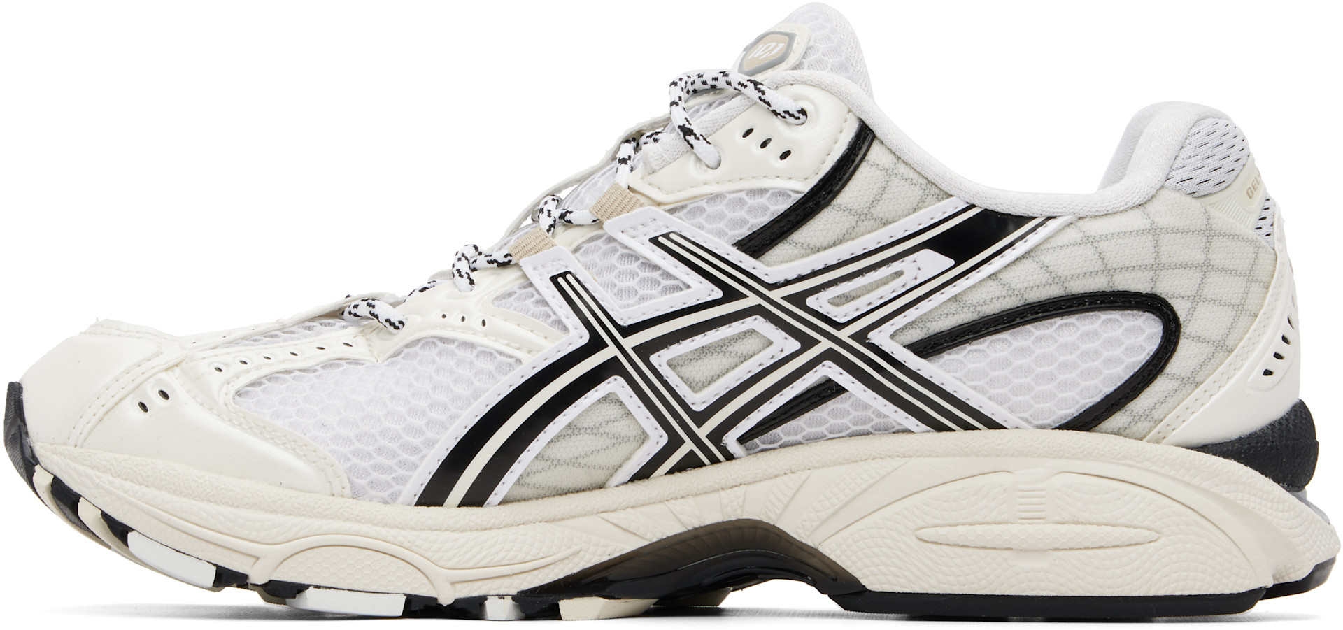 ASICS: Off-White & Navy Gel-Nimbus 10.1 Sneakers | SSENSE