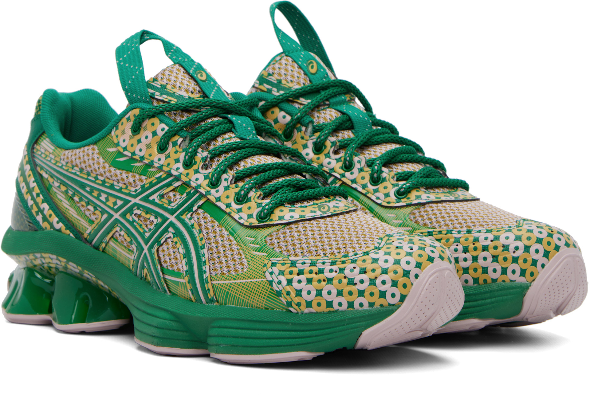 ASICS: Green Kiko Kostadinov Edition US7-S Gel-Kinetic Fluent