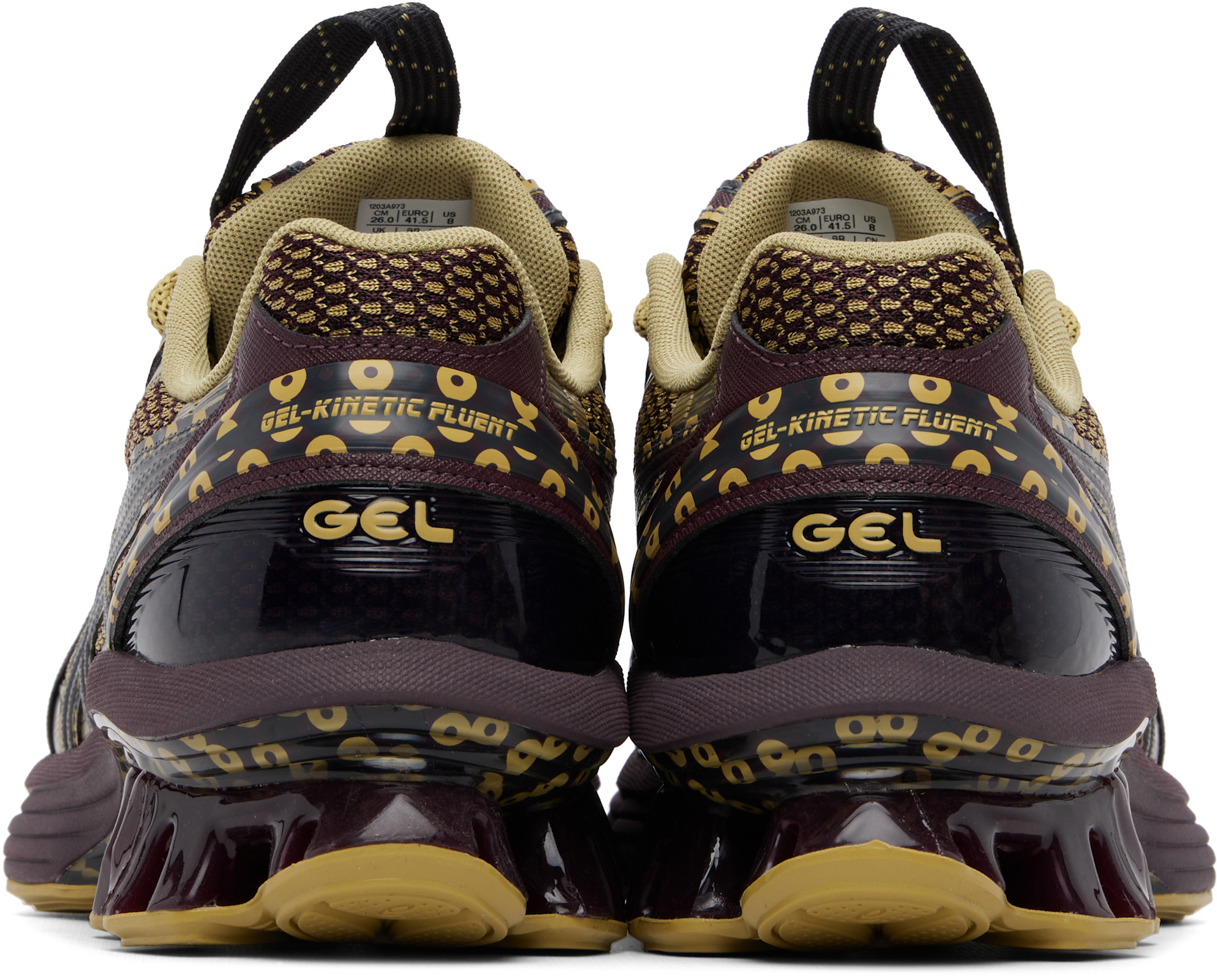 ASICS: Khaki Kiko Kostadinov Edition US7-S Gel-Kinetic Fluent