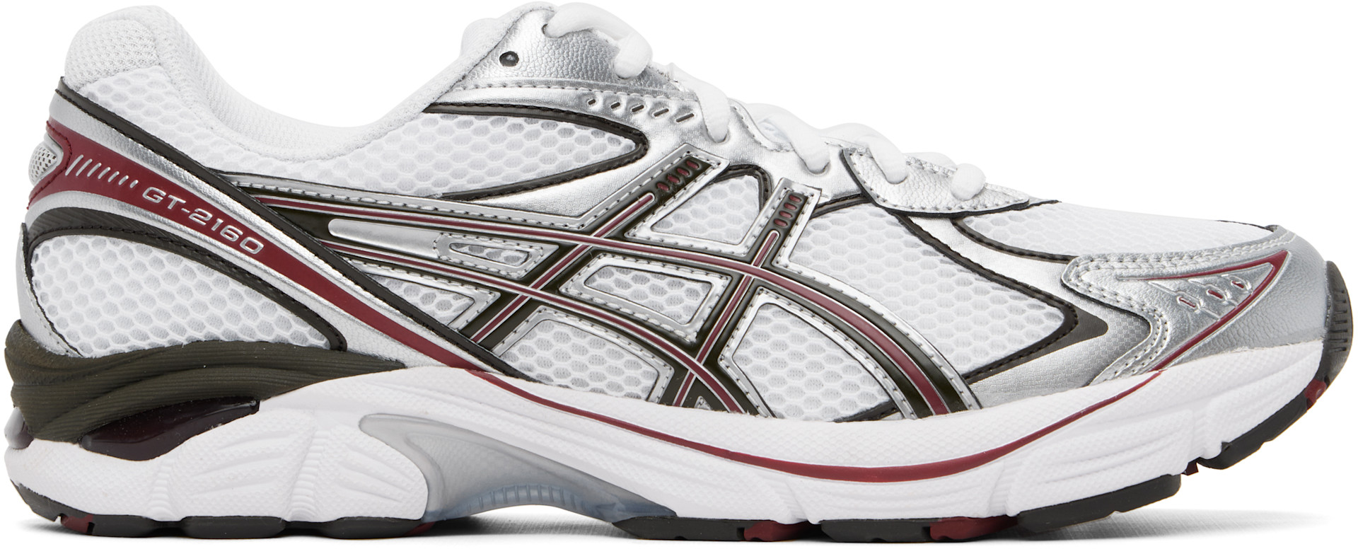 ASICS - Baskets GT-2160 blanc et bourgogne