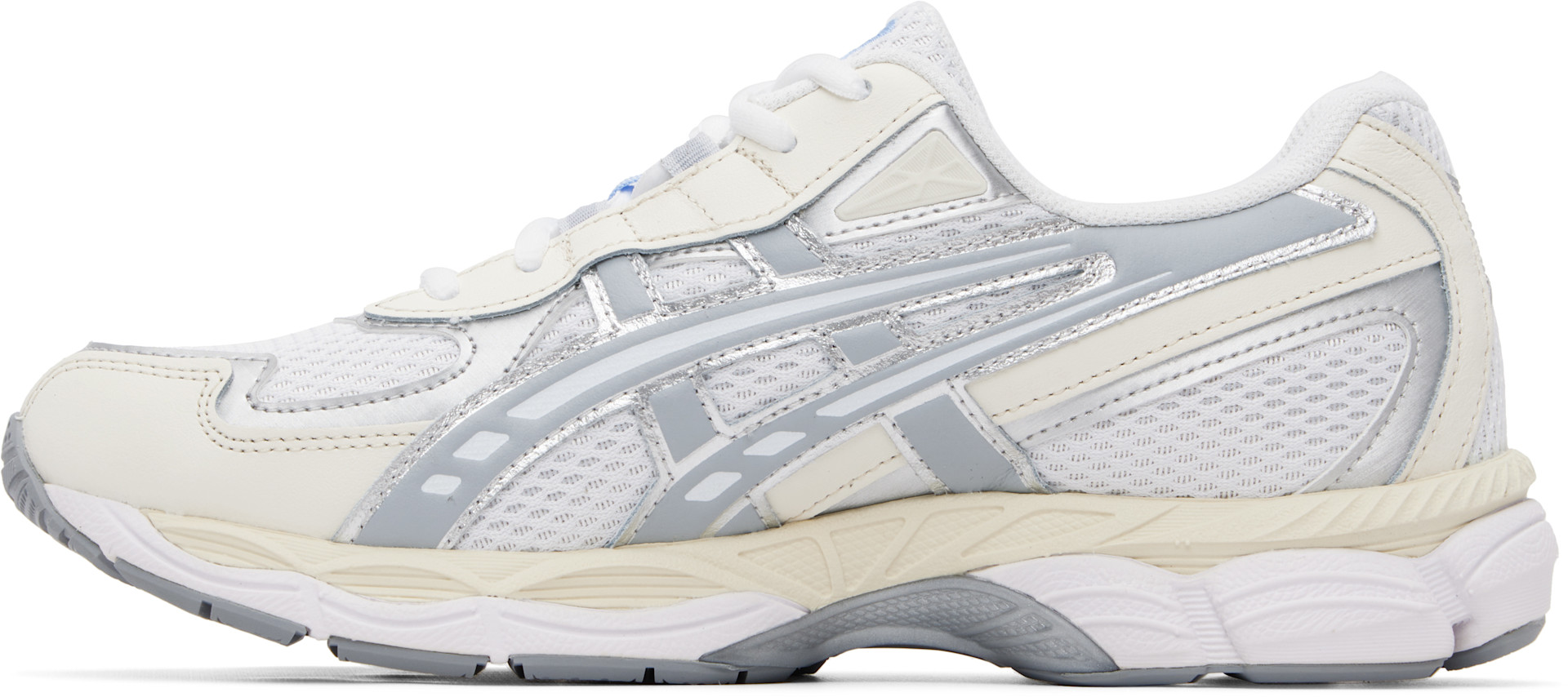 ASICS: ホワイト＆グレー GEL-NYC 2055 スニーカー | SSENSE 日本