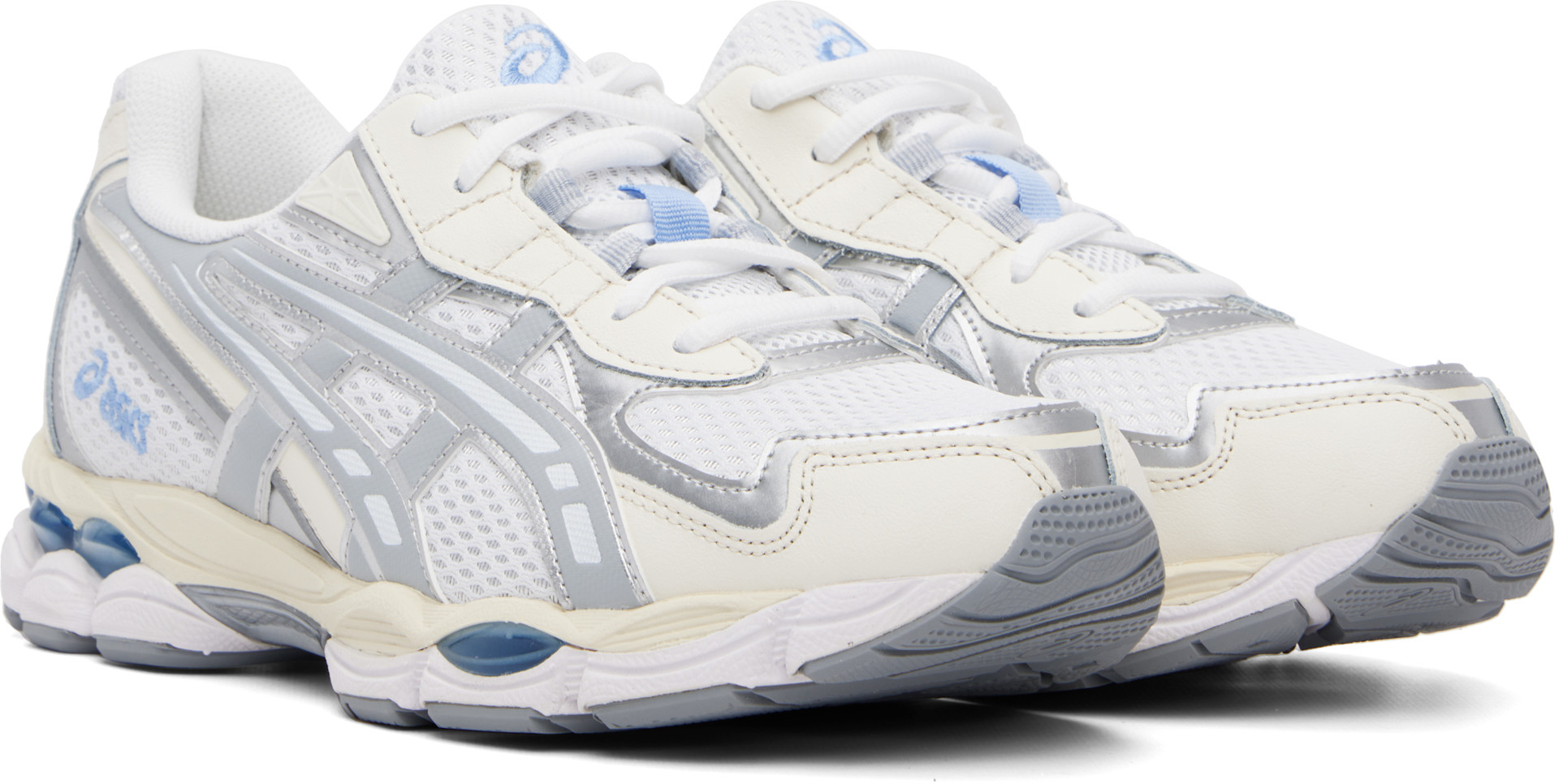 ASICS: ホワイト＆グレー GEL-NYC 2055 スニーカー | SSENSE 日本