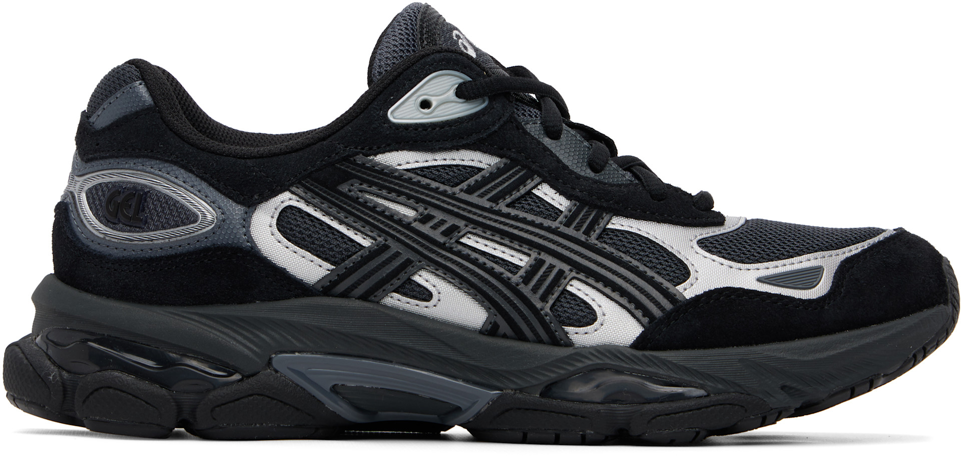 ASICS: Black & Gray Gel-NYC 2.0 Sneakers | SSENSE