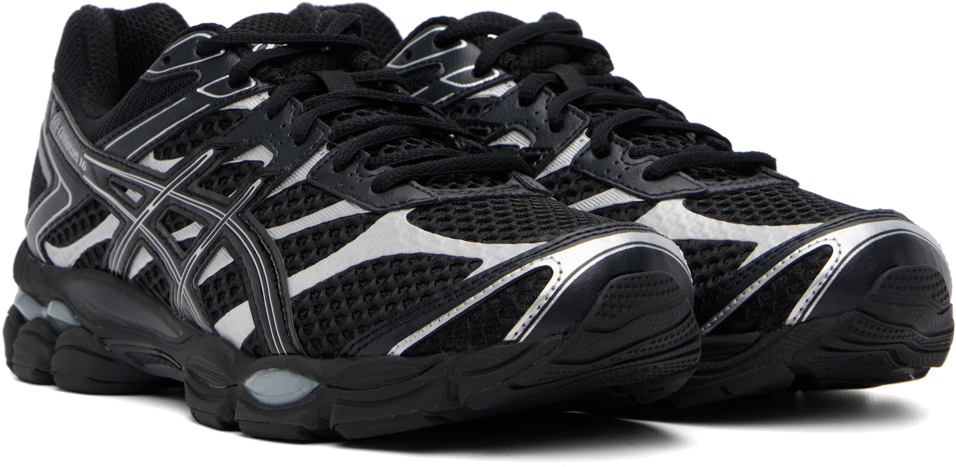 ASICS: Black & Gray Gel-Cumulus 16 Sneakers | SSENSE