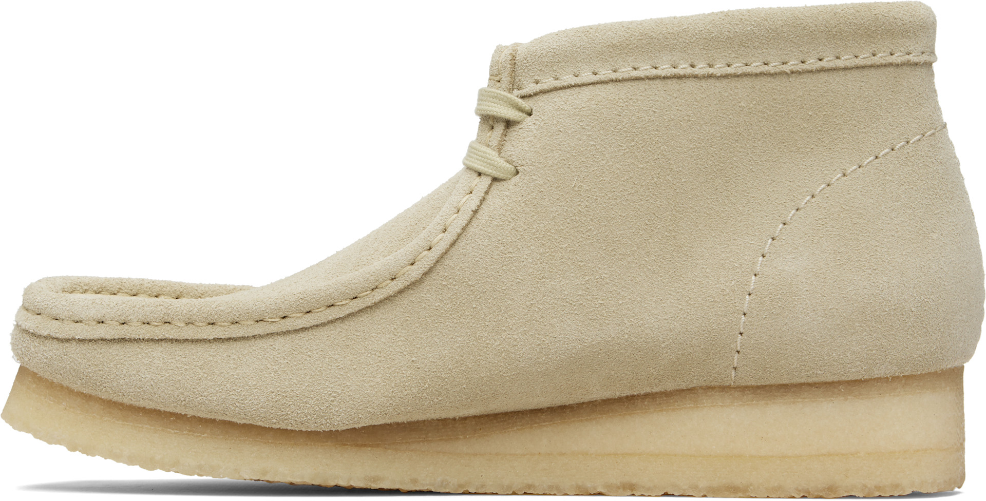 Clarks Originals: ベージュ ワラビー デザートブーツ | SSENSE 日本