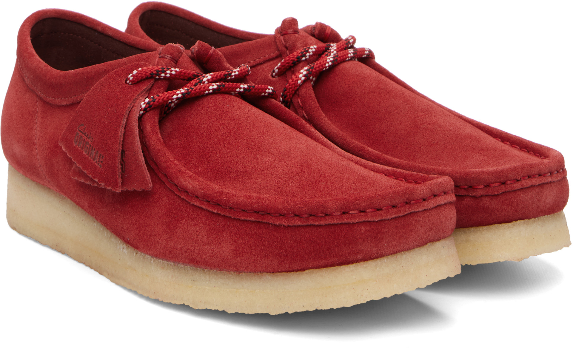 Clarks Originals ワラビー レッド スエード Clarks Originals: レッド ワラビー | SSENSE 日本
