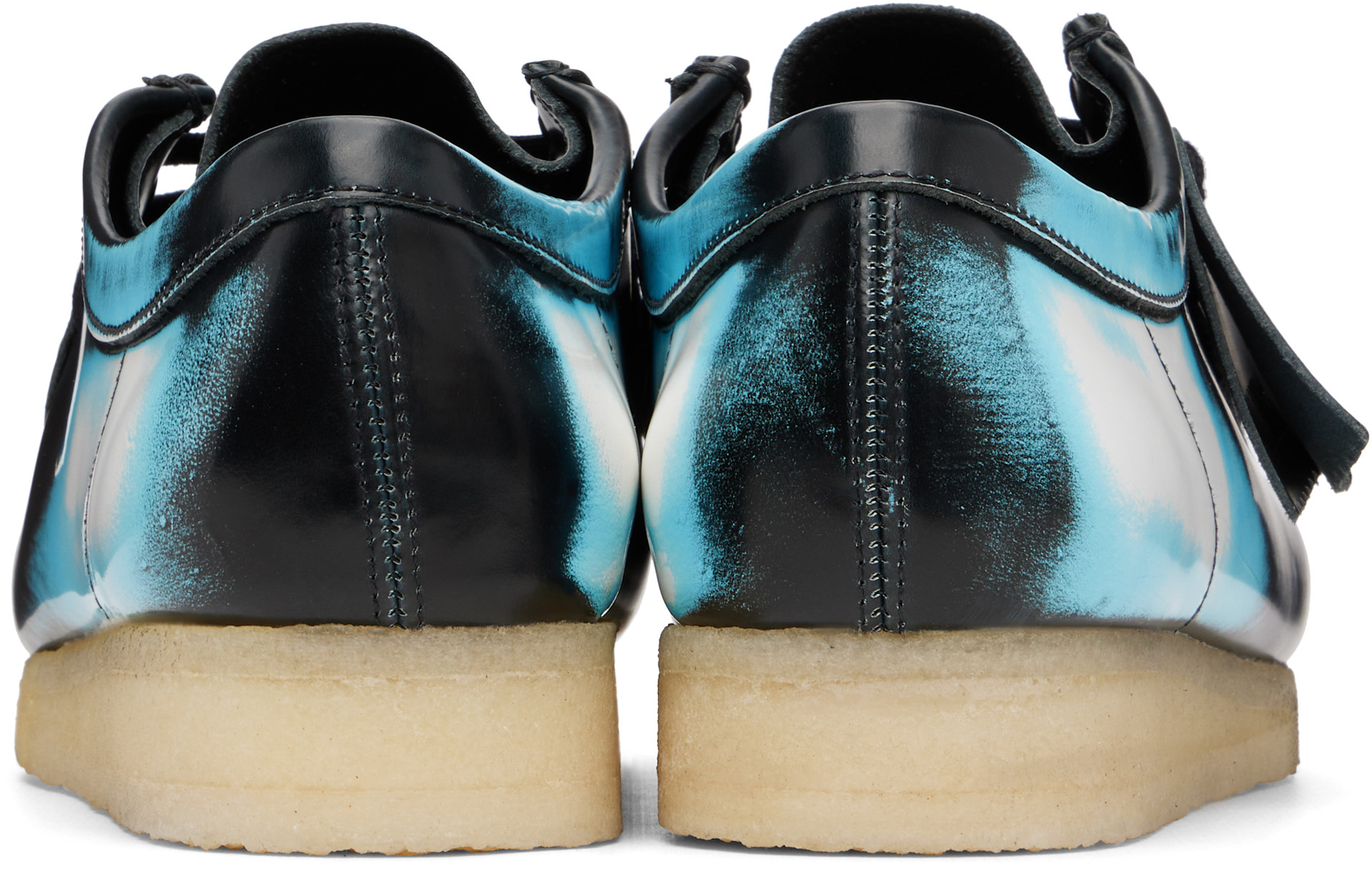 Clarks Originals: ブラック ワラビー | SSENSE 日本