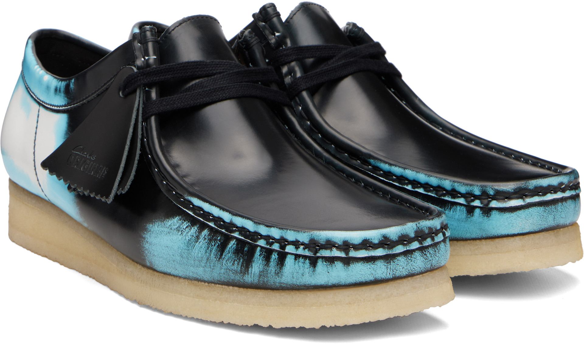 Clarks Originals: ブラック ワラビー | SSENSE 日本