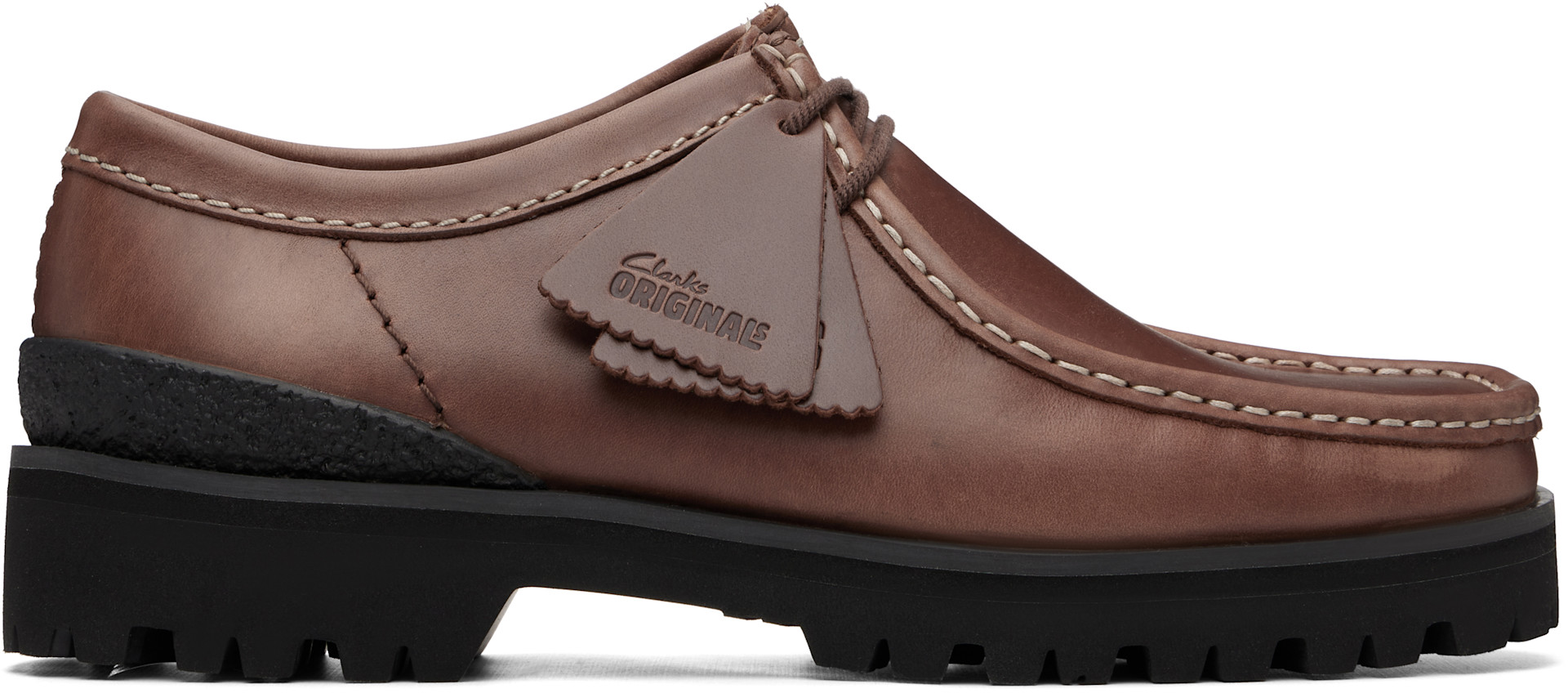Clarks Originals: Brown Wallabee Yukoner Derbys | SSENSE