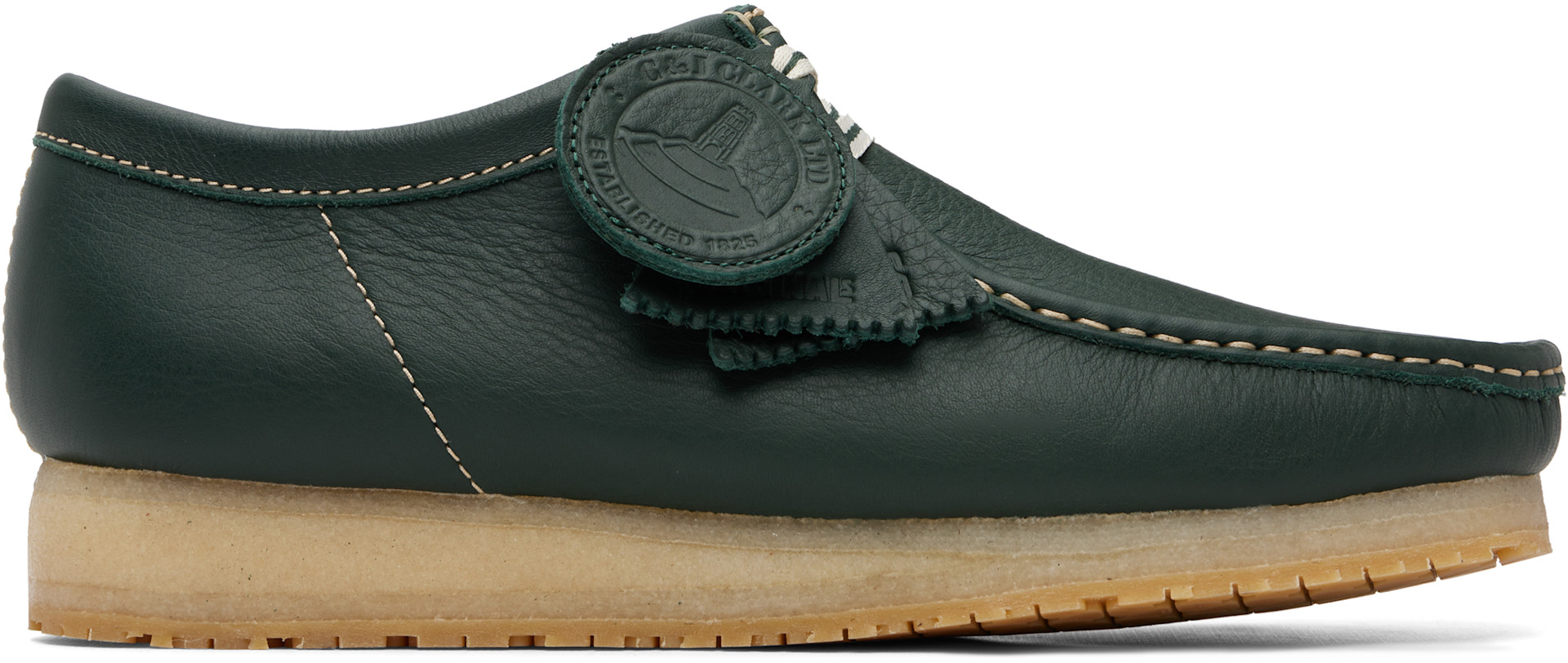Clarks Originals: グリーン Wallabee RB ワラビー | SSENSE 日本