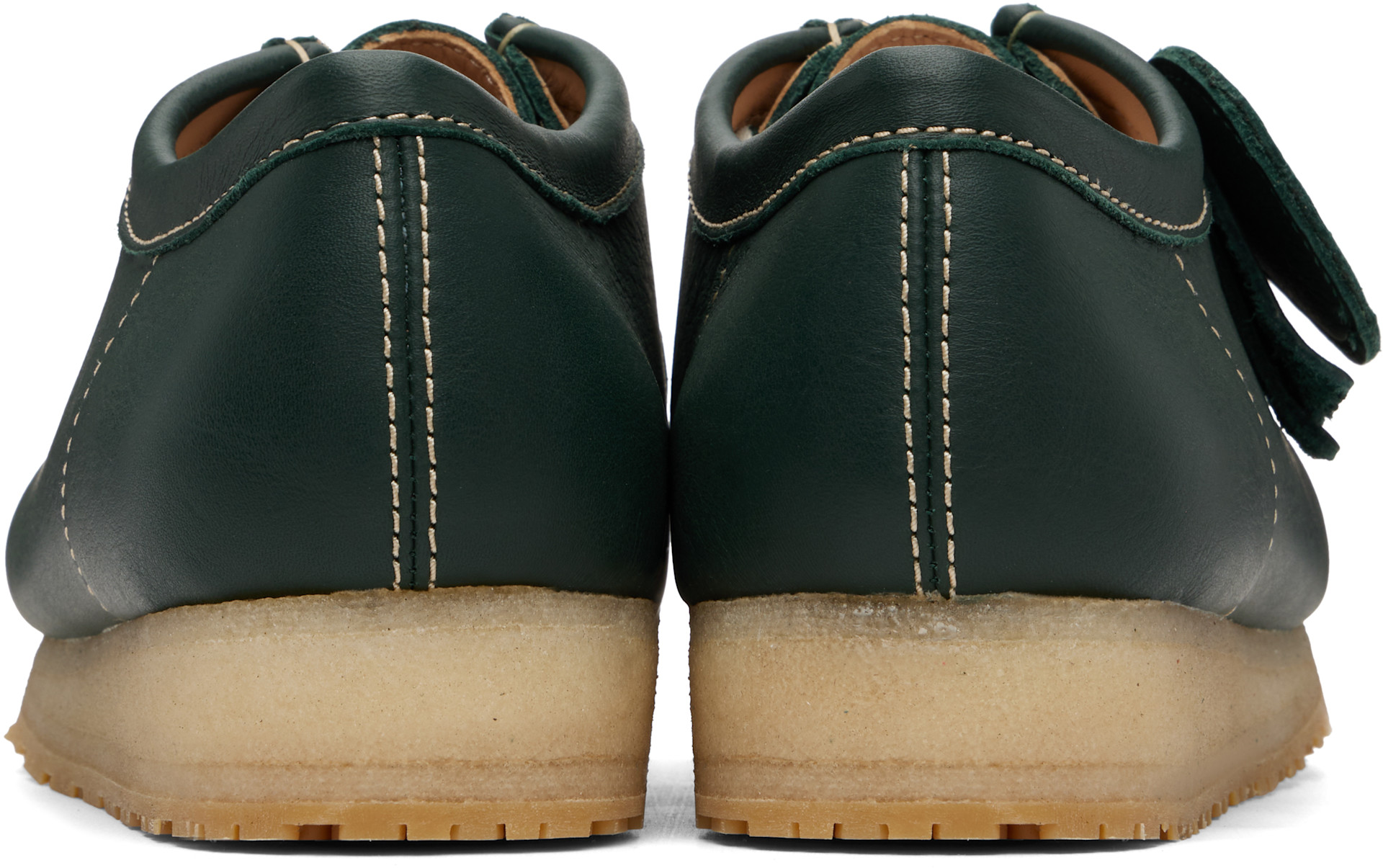 Clarks Originals: グリーン Wallabee RB ワラビー | SSENSE 日本