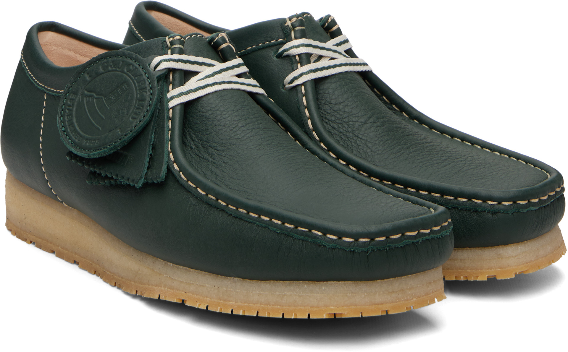 Clarks Originals: グリーン Wallabee RB ワラビー | SSENSE 日本