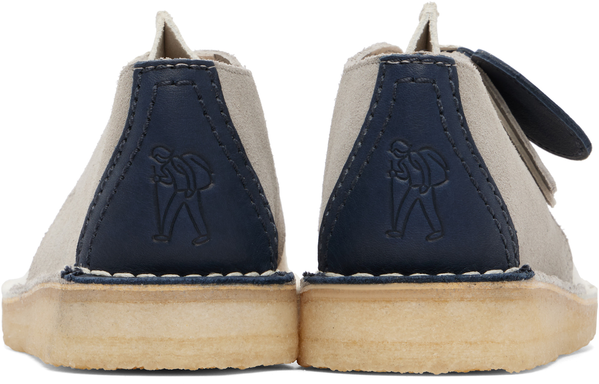 Clarks Originals: グレー デザートトレック | SSENSE 日本