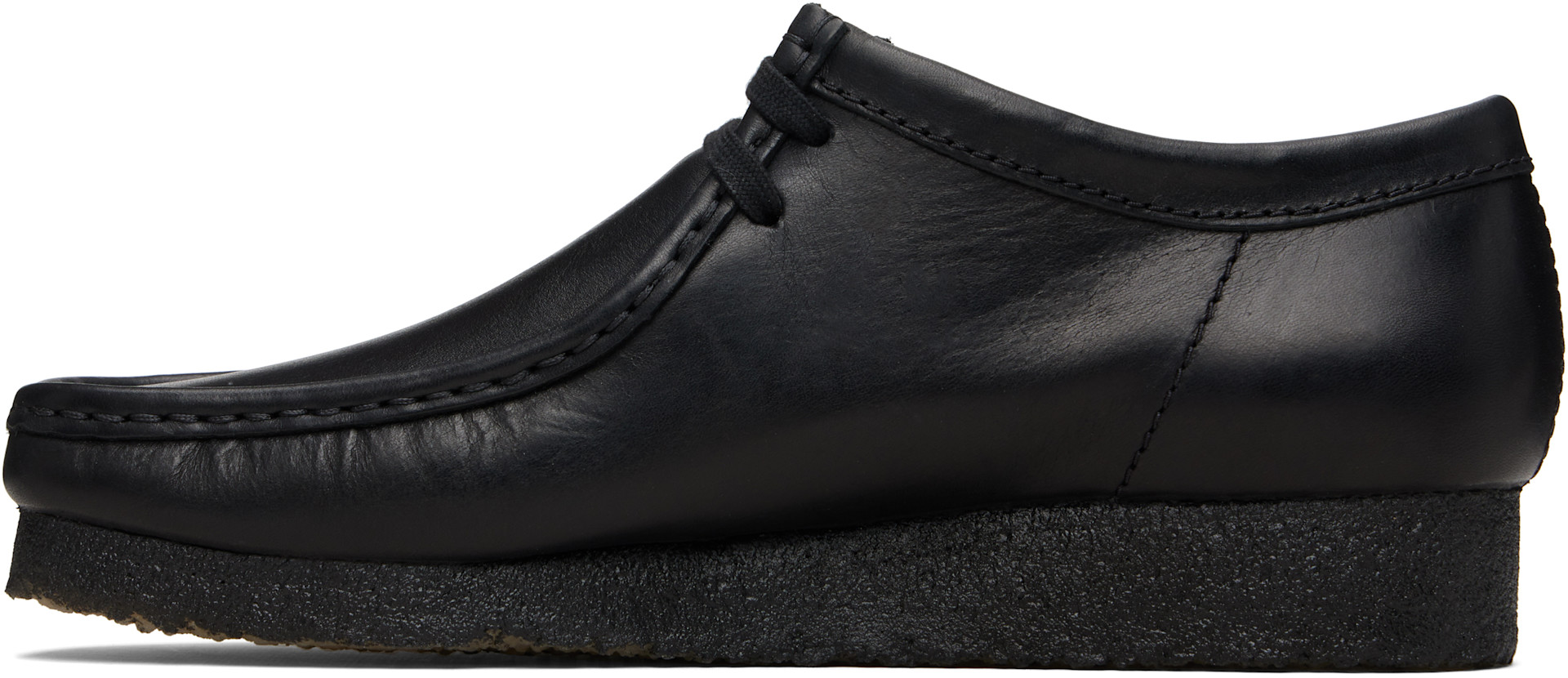 Clarks Originals: Black Wallabee Derbys | SSENSE