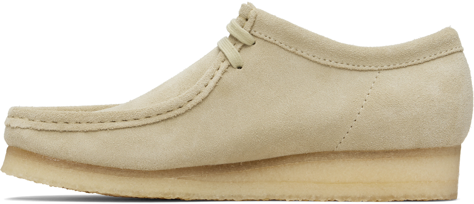 CLARKS WALLABEE ワラビー　ベージュ Clarks Originals: ベージュ ワラビー | SSENSE 日本