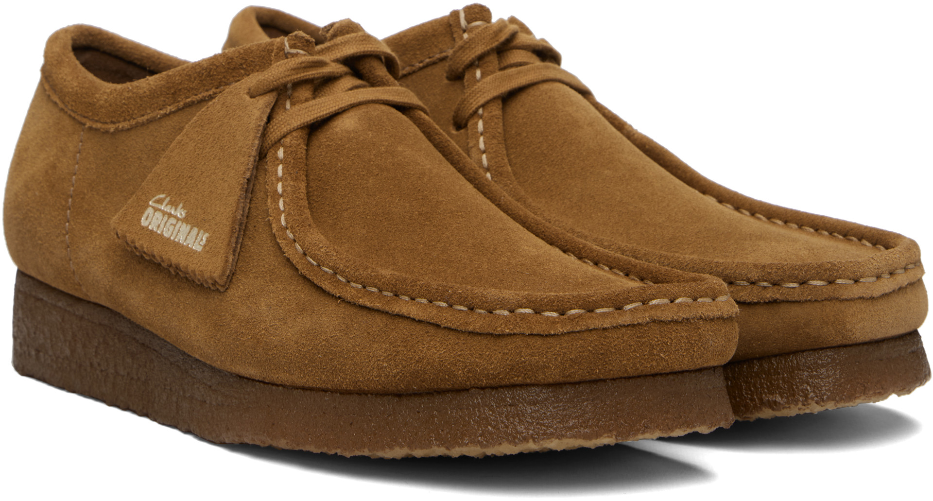 Clarks Originals: タン ワラビー | SSENSE 日本