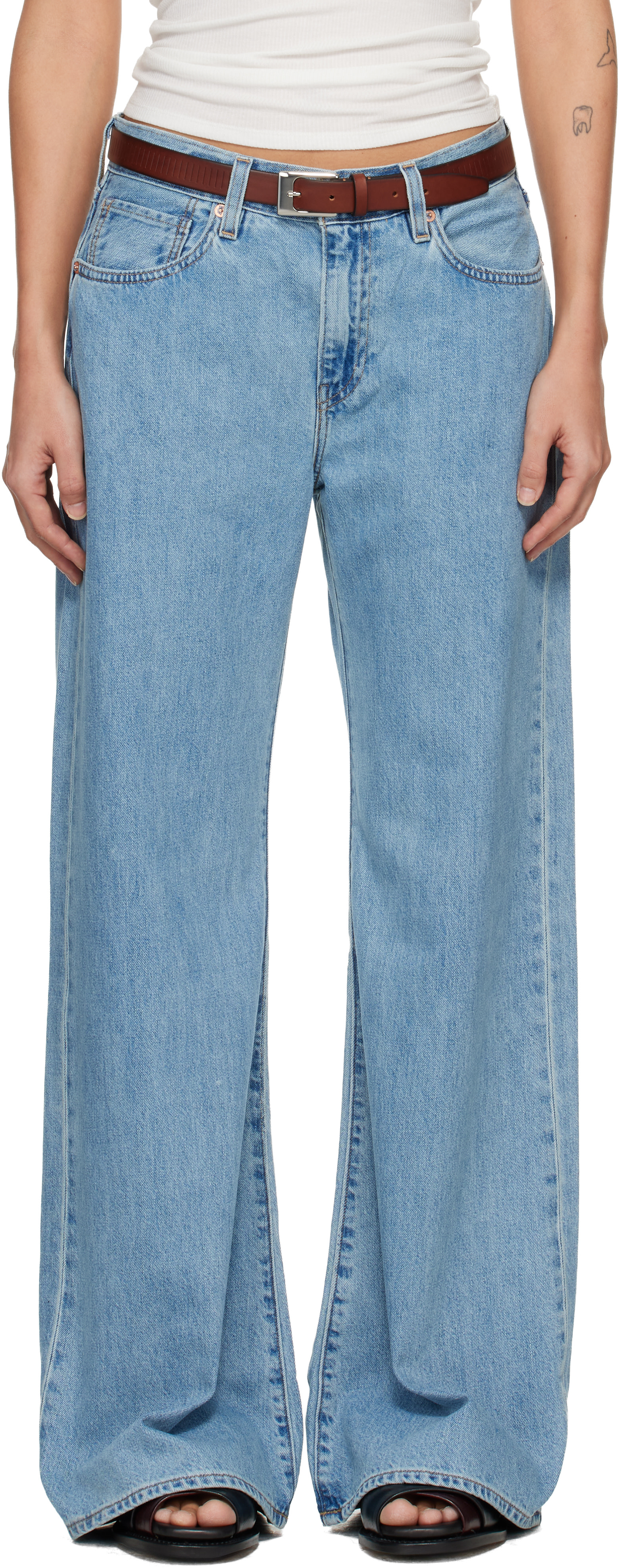 Levi's - 블루 카브 데님 진