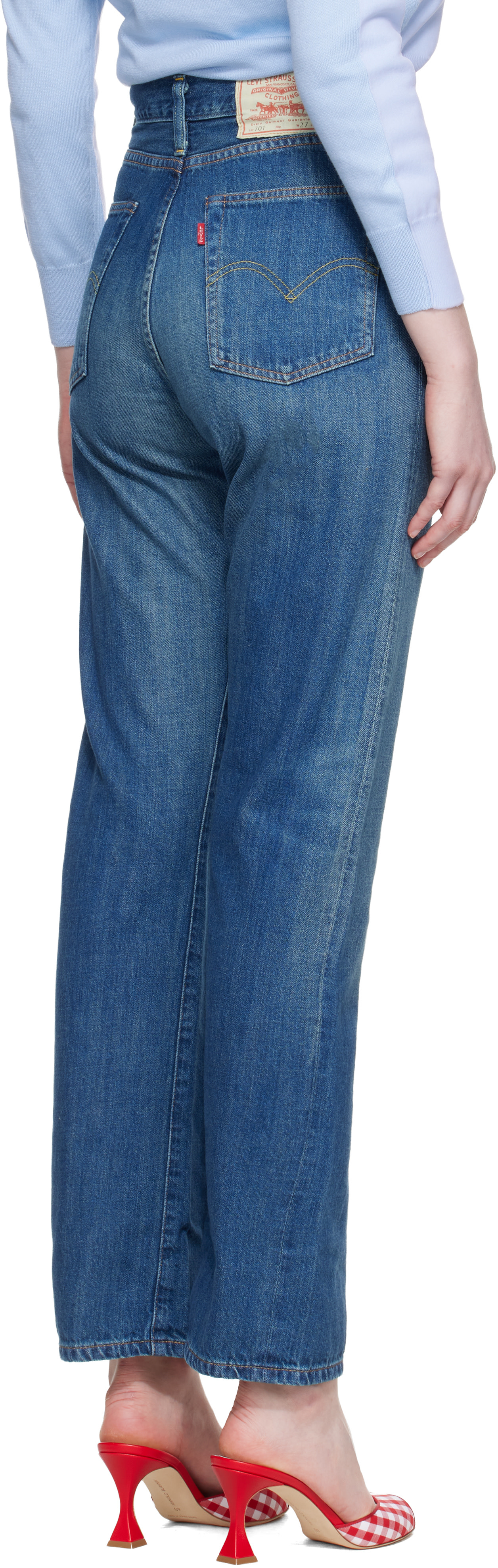 Levi's - ブルー 1950's 701 ジーンズ