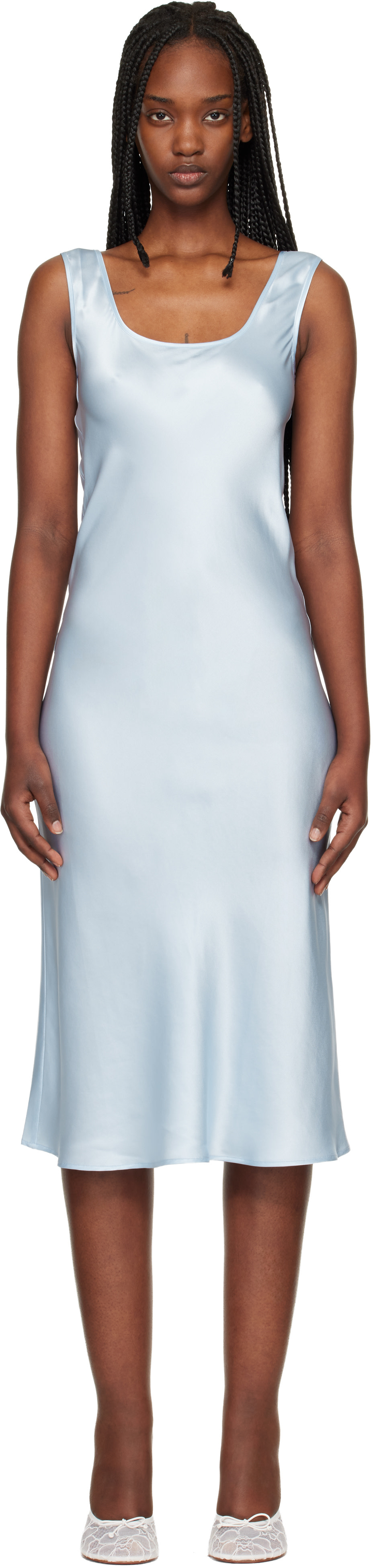 Hai: Blue Florence Midi Dress | SSENSE Argentina