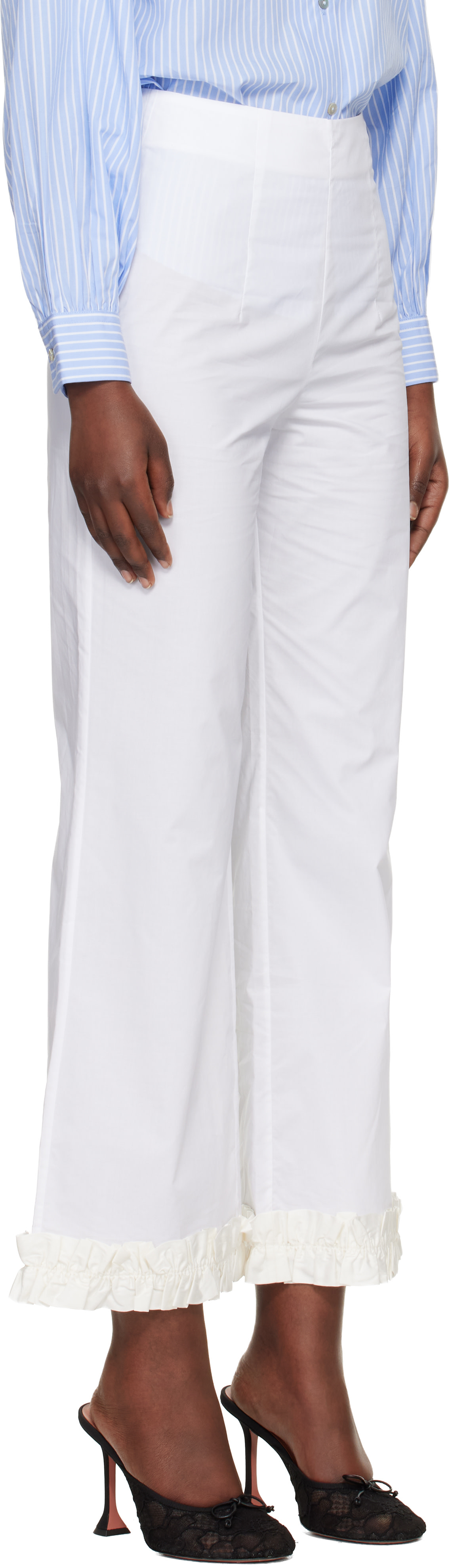 Hai - Pantalon Leo blanc