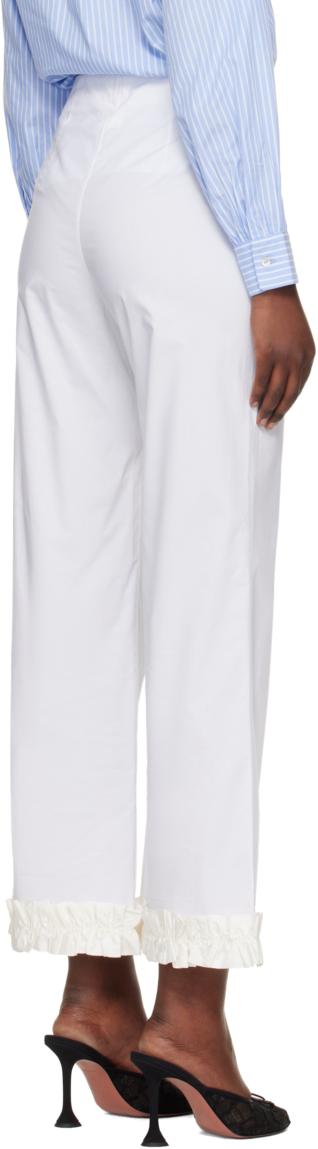 Hai - Pantalon Leo blanc
