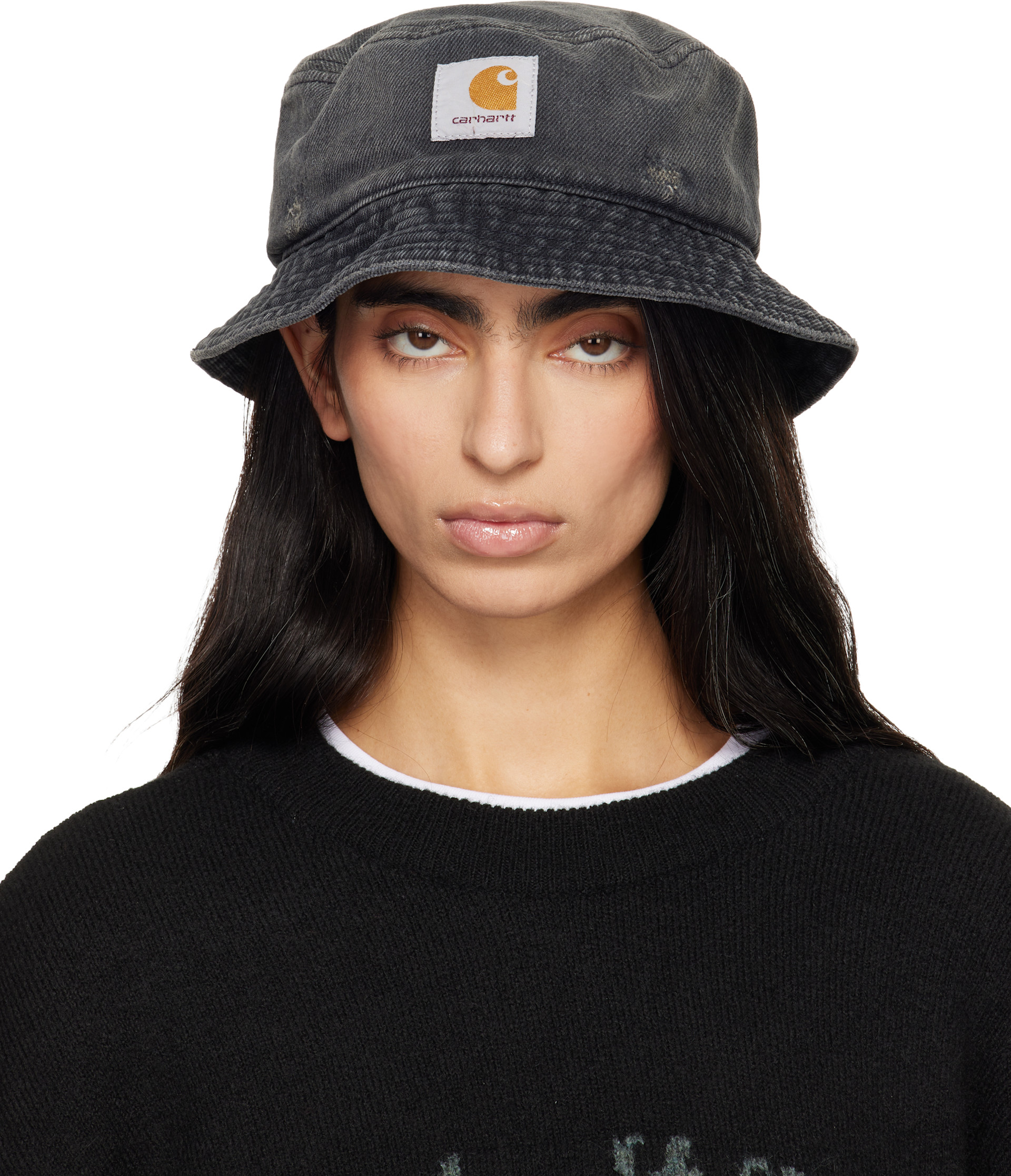 Carhartt Work In Progress - Chapeau bob Aden noir