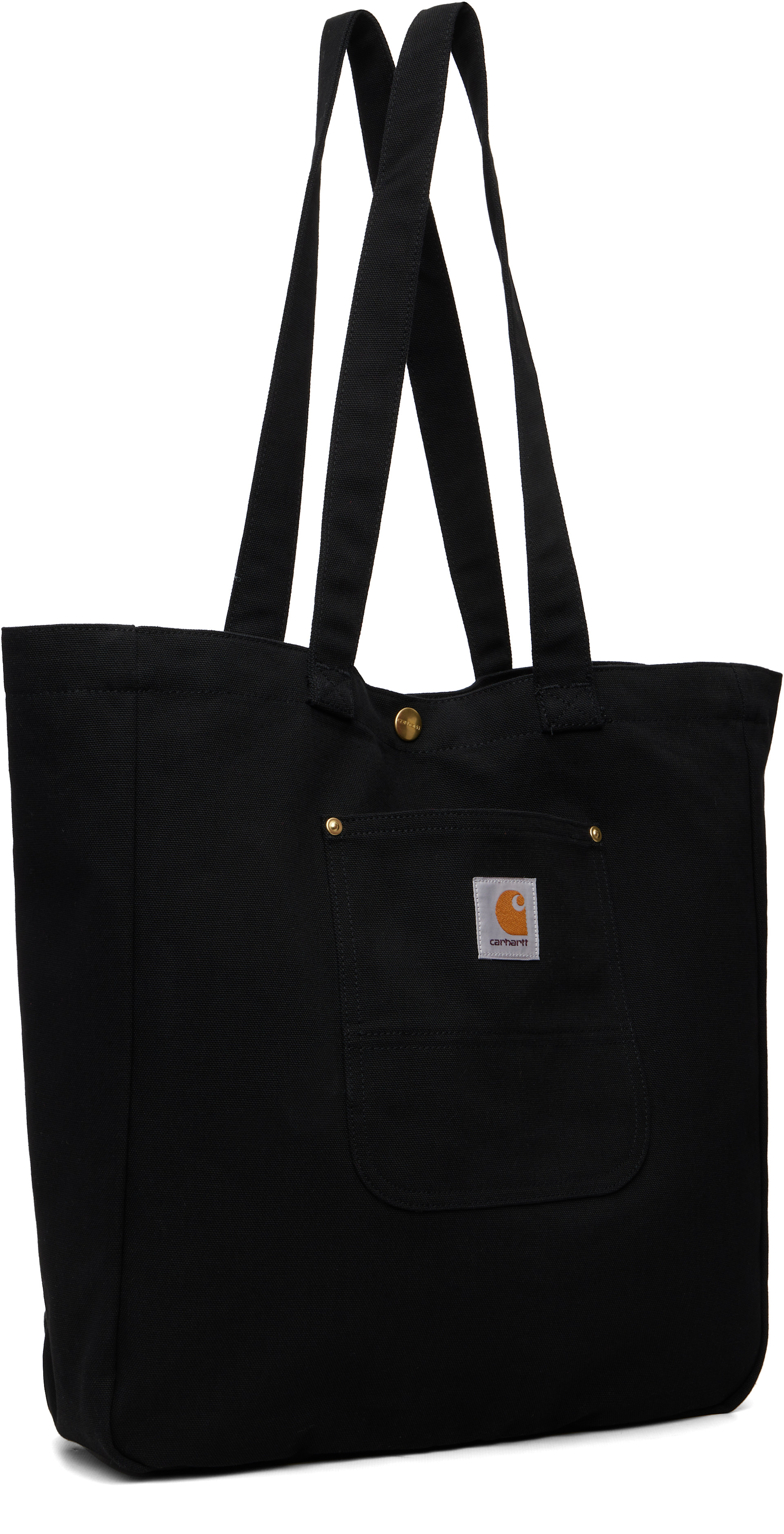 Carhartt Work In Progress: Black Bay Tote | SSENSE