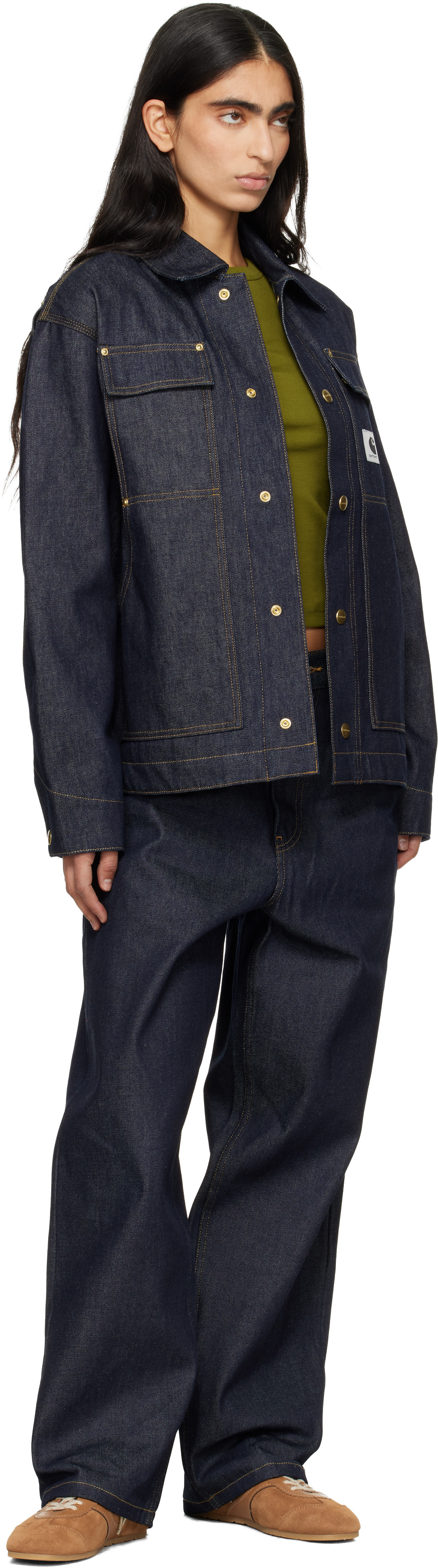 Carhartt デニムジャケット Carhartt（カーハート） デニムジャケット 裏ボア Gジャン アウター