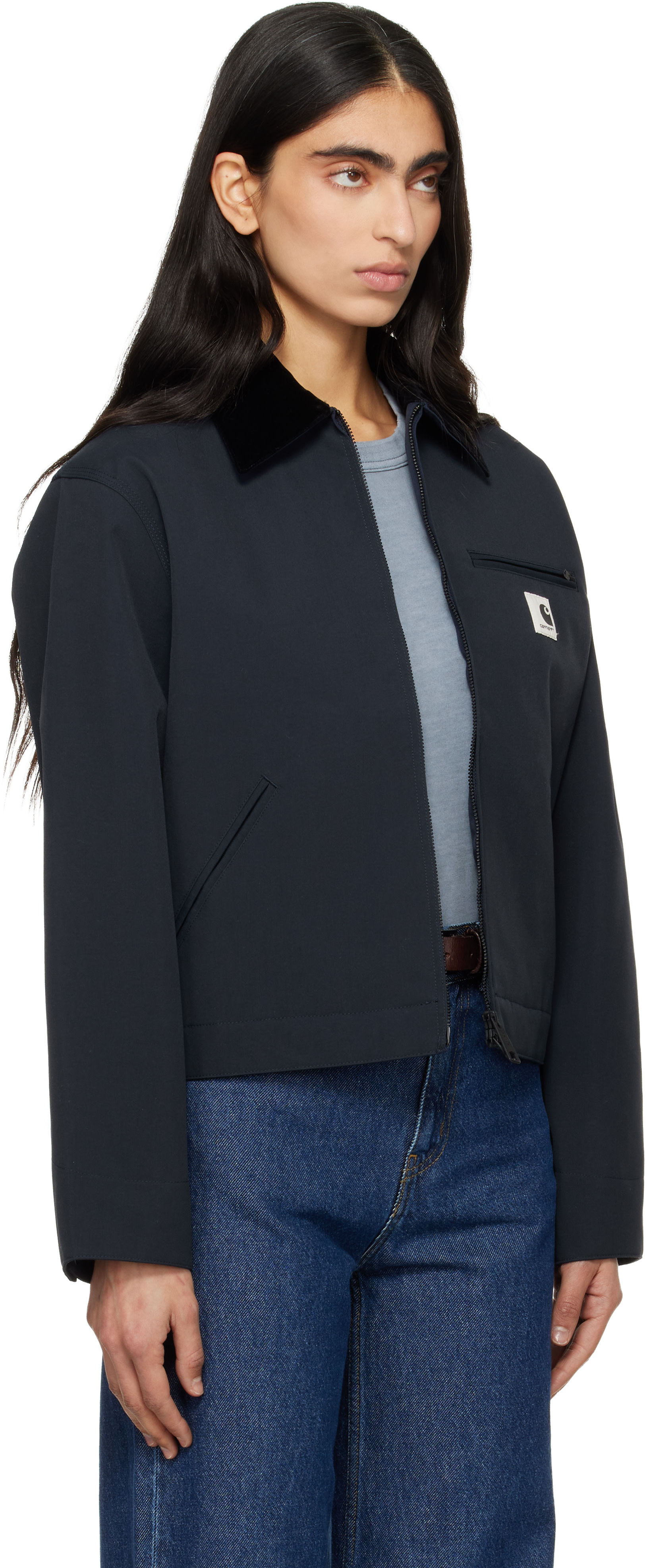 Carhartt Work In Progress: ネイビー Newkirk サマージャケット