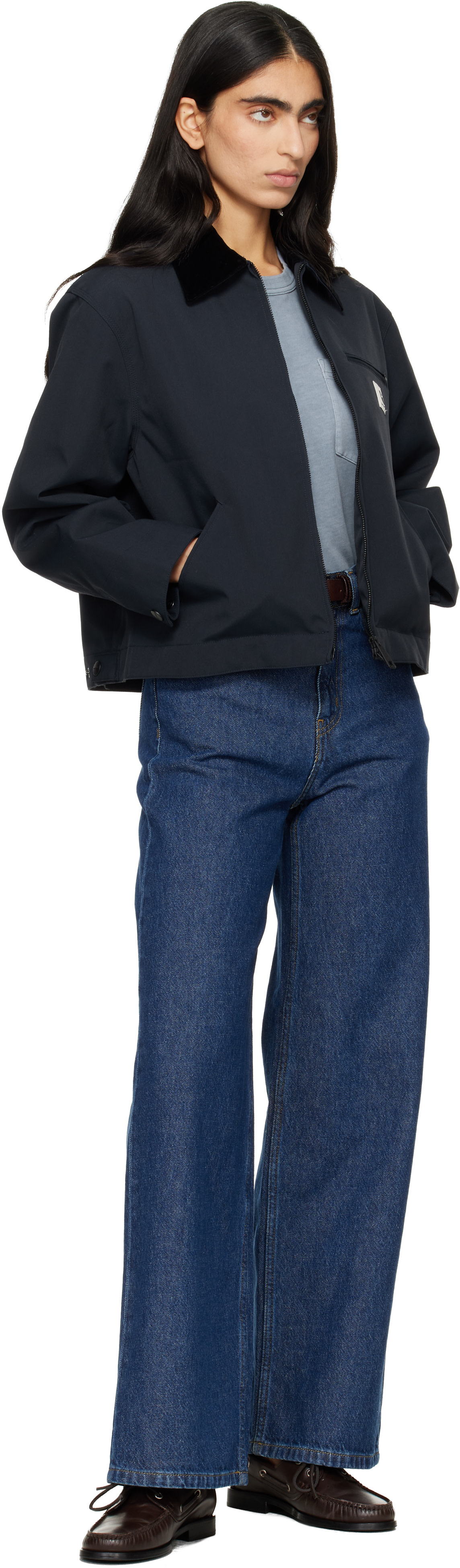 Carhartt Work In Progress: ネイビー Newkirk サマージャケット