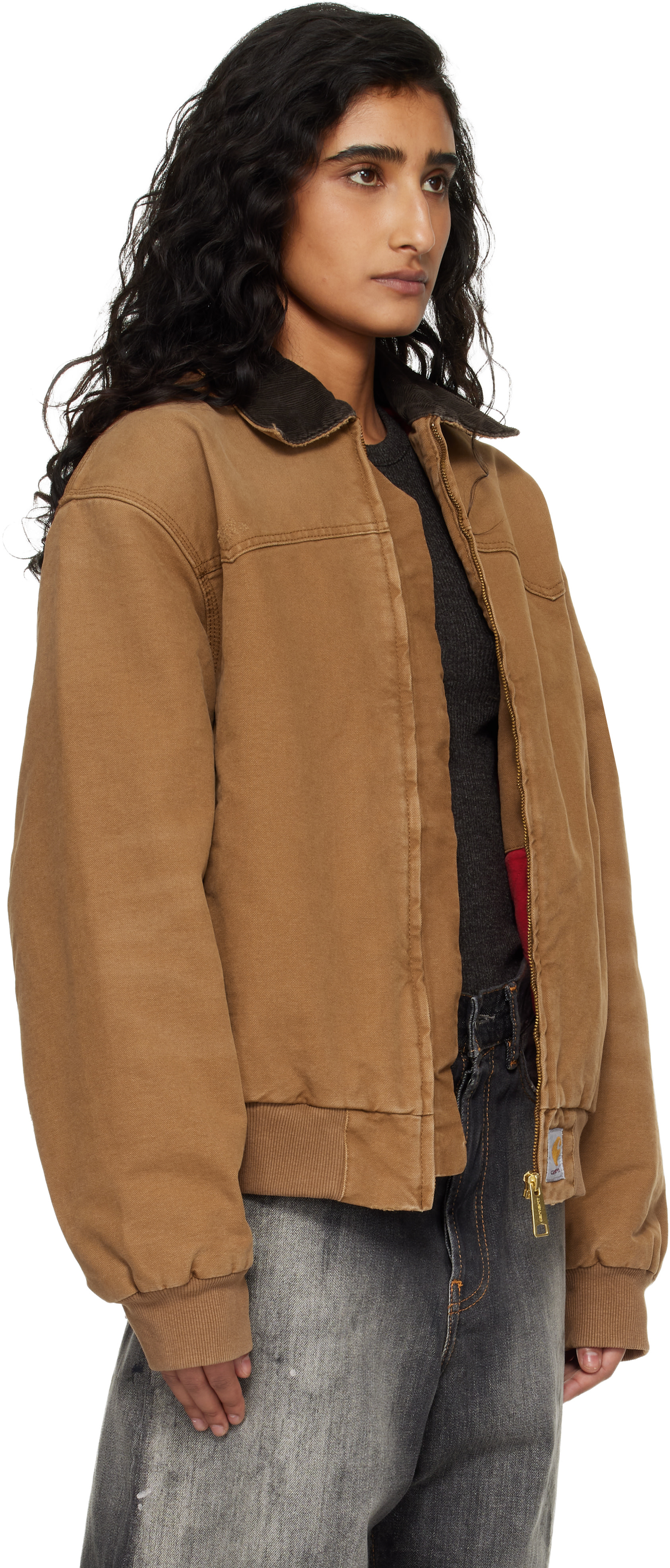 Carhartt Work In Progress - Blouson OG Santa Fe brun clair