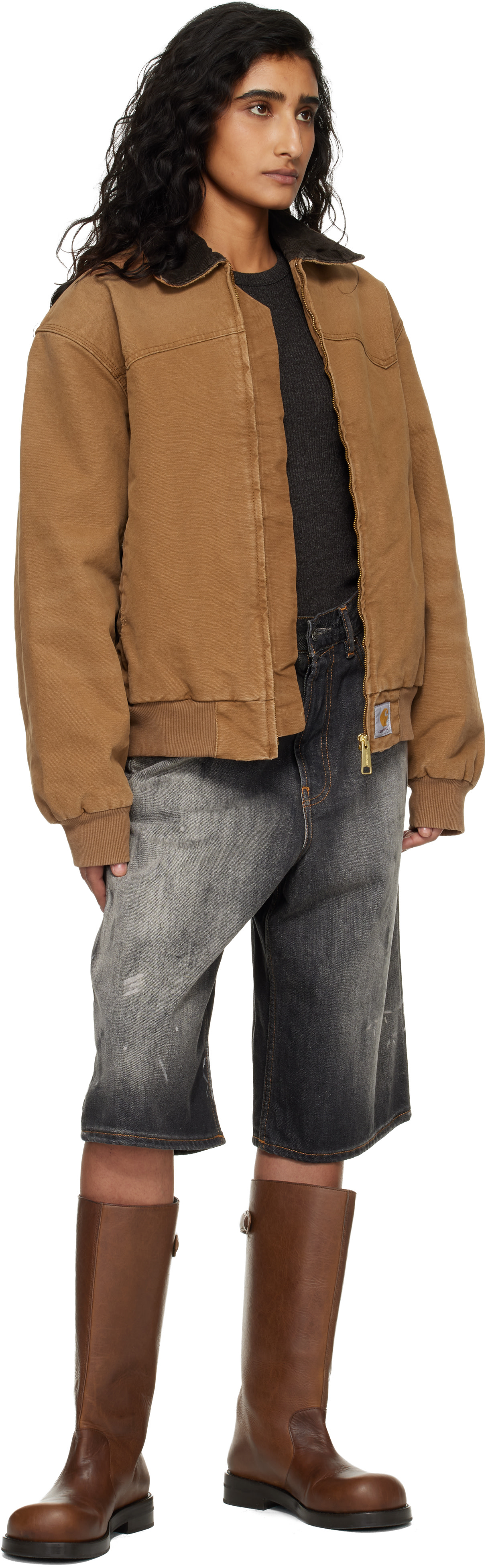 Carhartt Work In Progress - Blouson OG Santa Fe brun clair