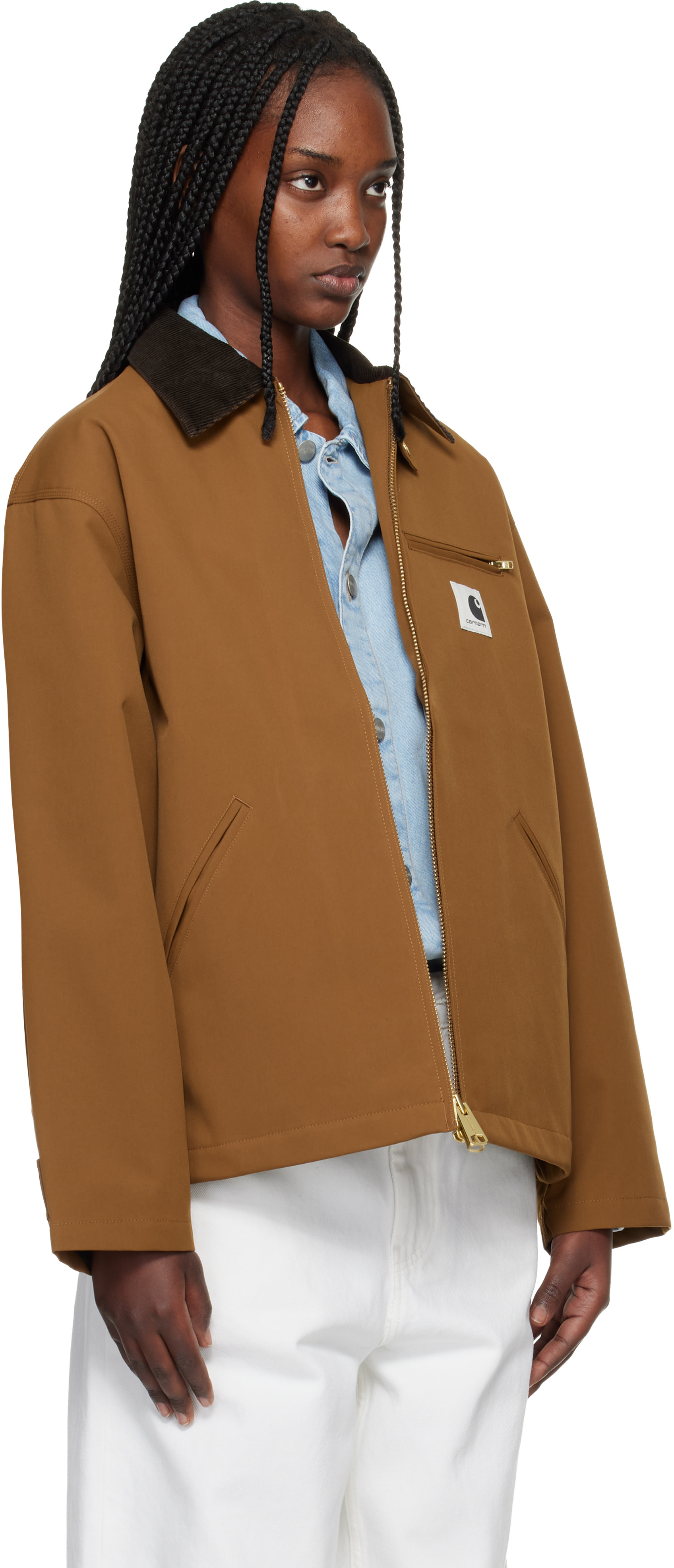 Carhartt Work In Progress - Blouson Clark brun
