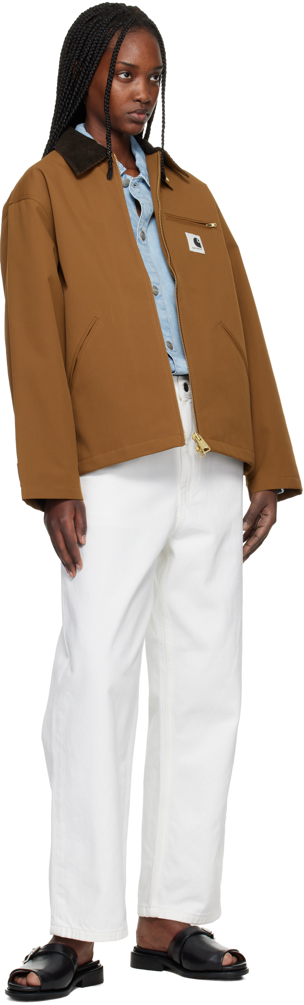 Carhartt Work In Progress - Blouson Clark brun
