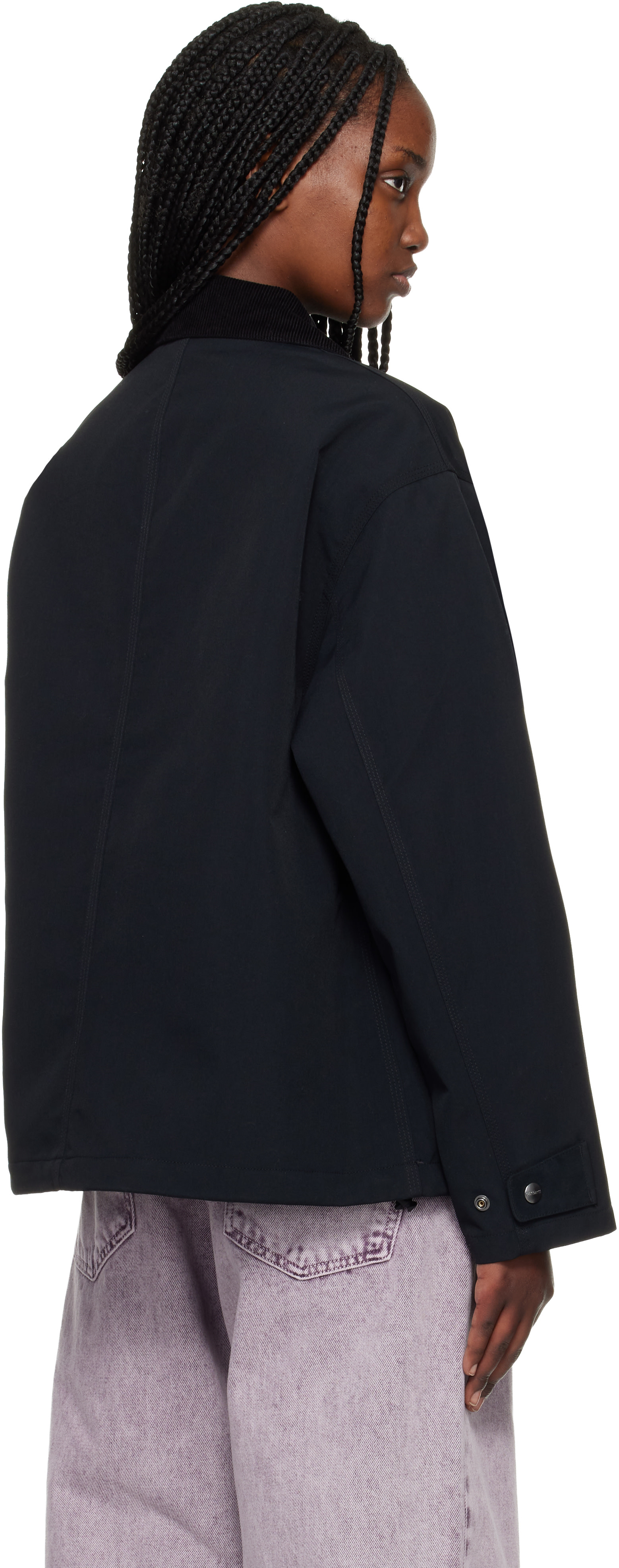 Carhartt Work In Progress: ブラック Clark ジャケット | SSENSE 日本