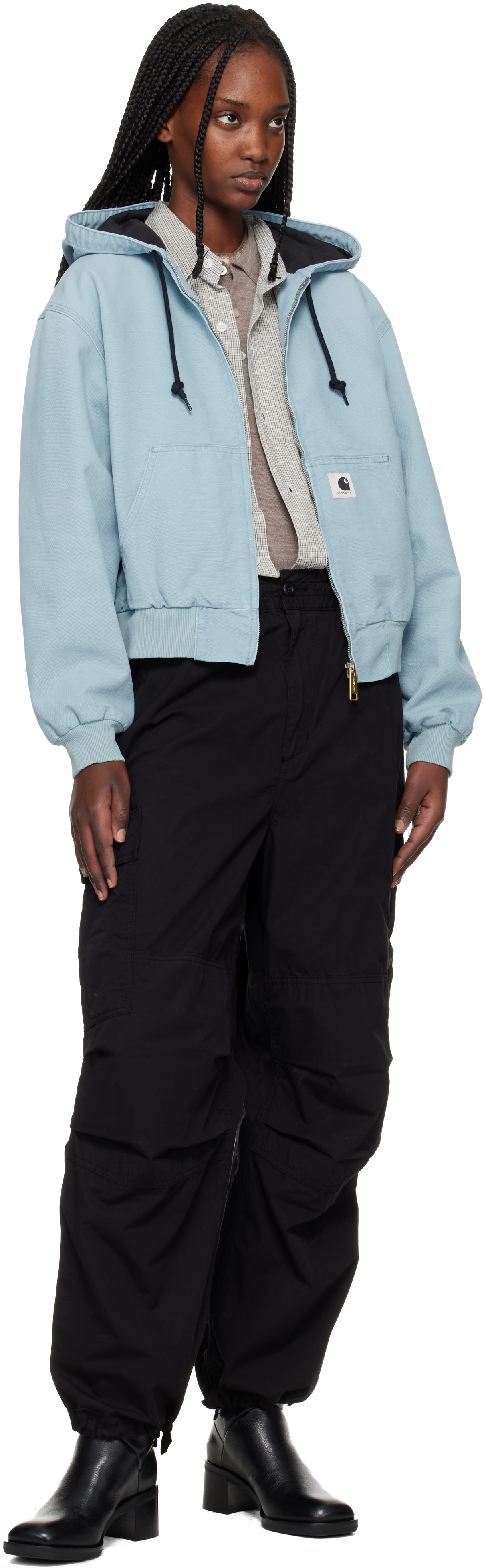Carhartt Work In Progress - 블루 OG 액티브 재킷