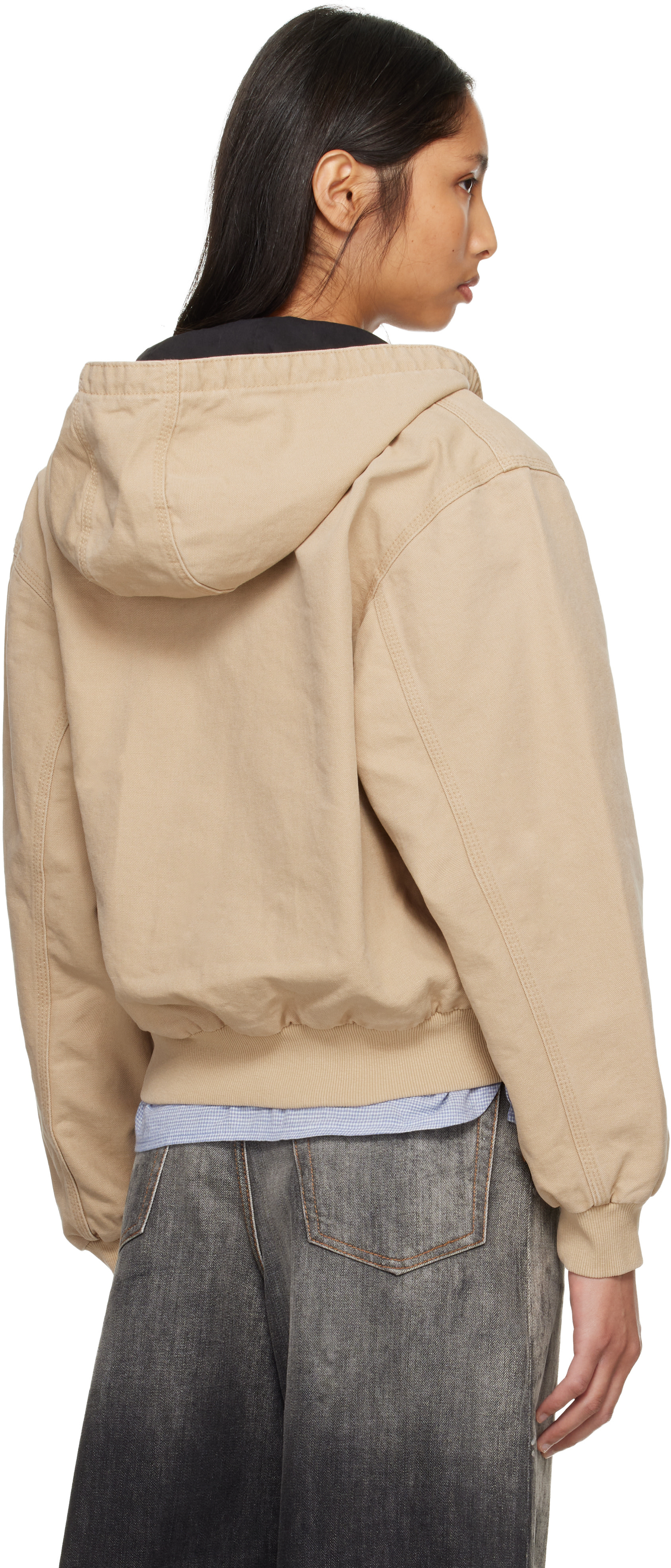 Carhartt Work In Progress - 베이지 OG 액티브 재킷